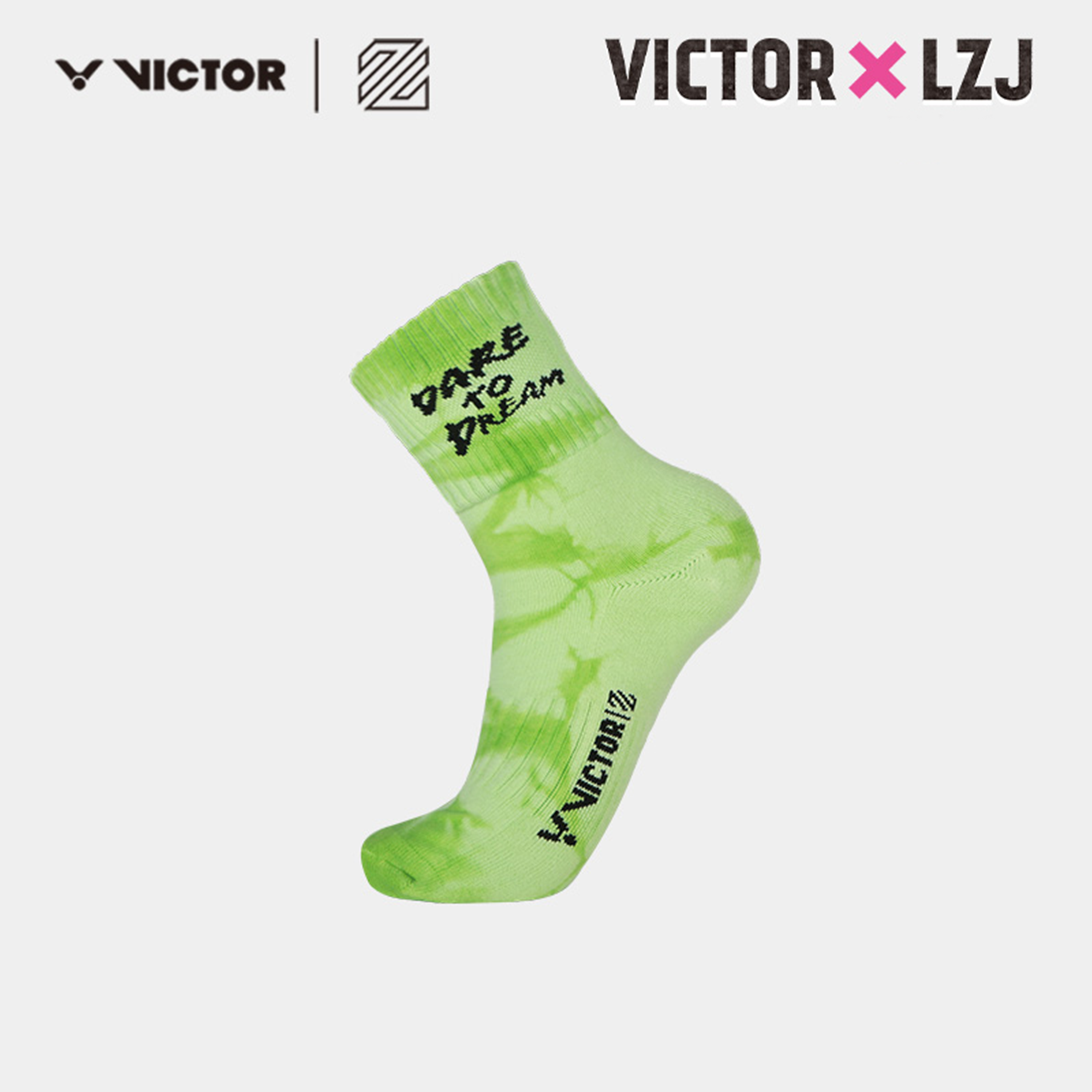 Victor X LZJ Sports Socks SKLZJ358 Green