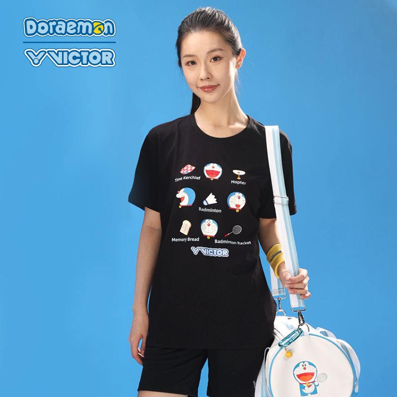 Victor X Doraemon Sports Shirt T-503DRM UNISEX