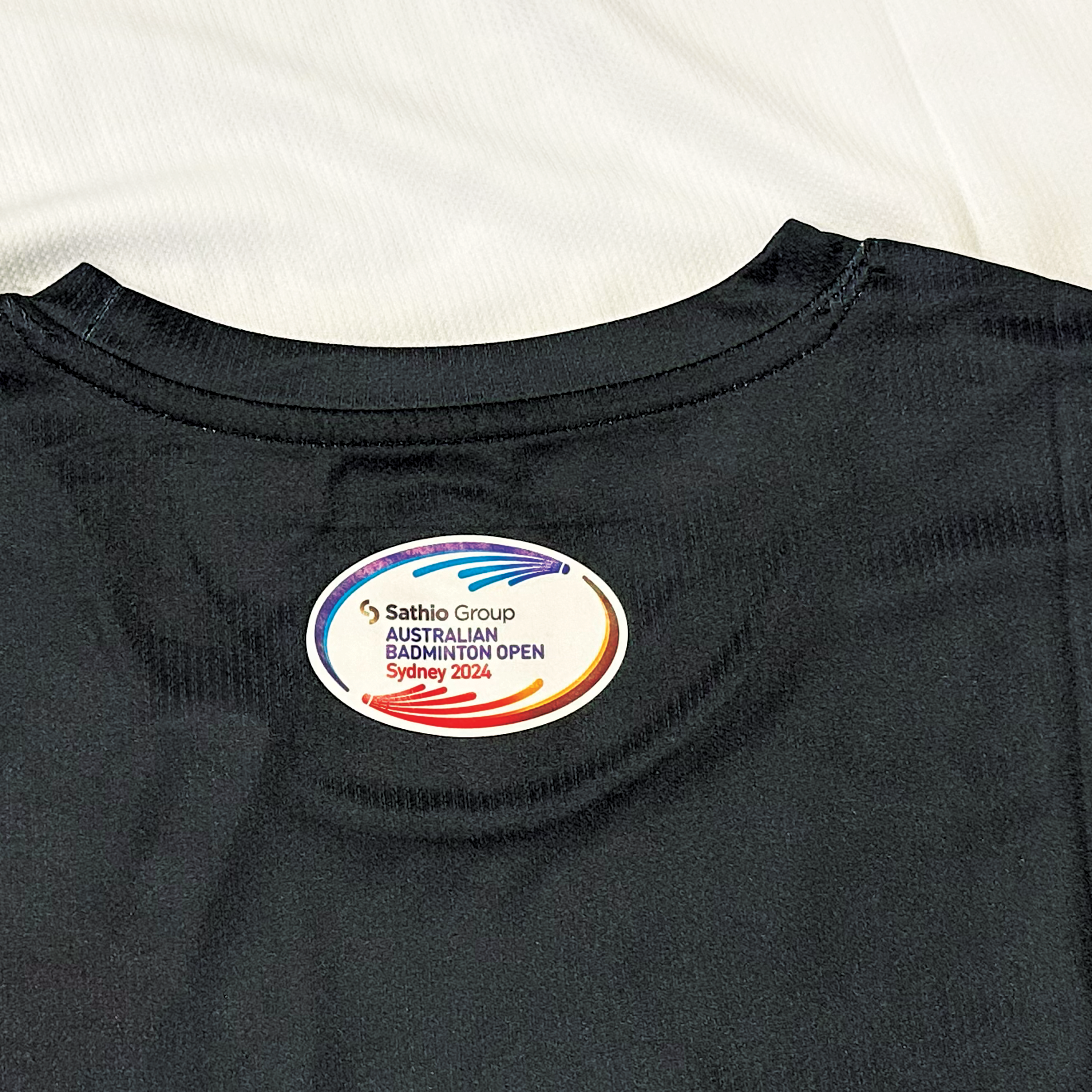Victor Australian Badminton Open Souvenir Sports Shirt T-ABO24 C Black MEN'S (Clearance)