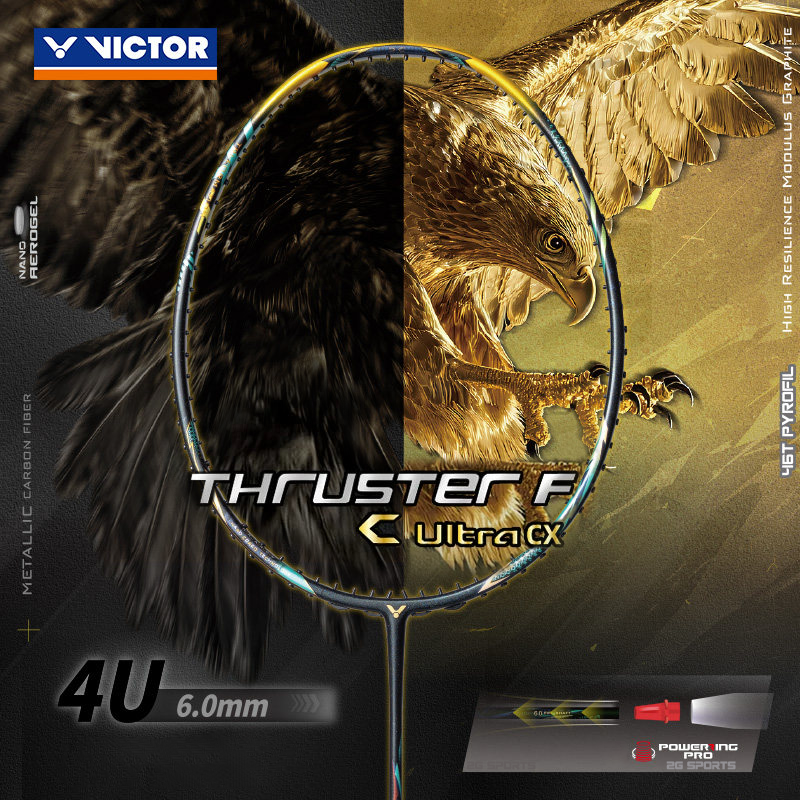 Victor Thruster F Claw Ultra CX Badminton Racquet (UNSTRUNG)