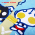 Victor X Ultraman Towel TW507UTM M Blue