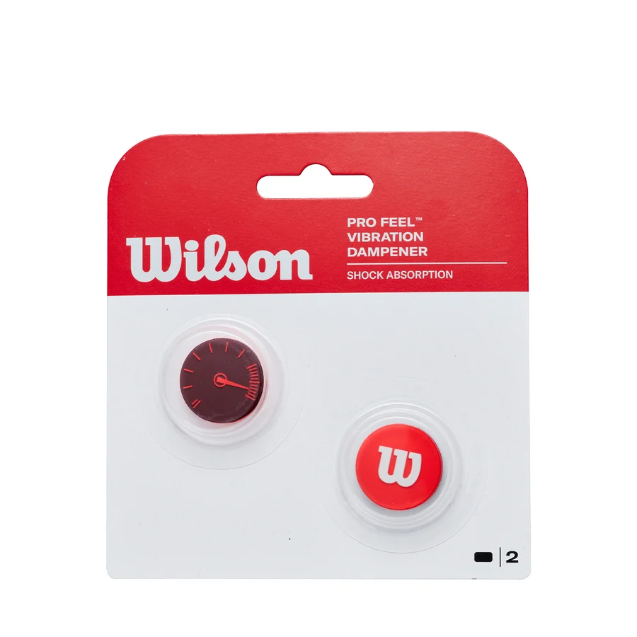 Wilson Pro Feel Defyer Dampener 2pcs pack (Red)