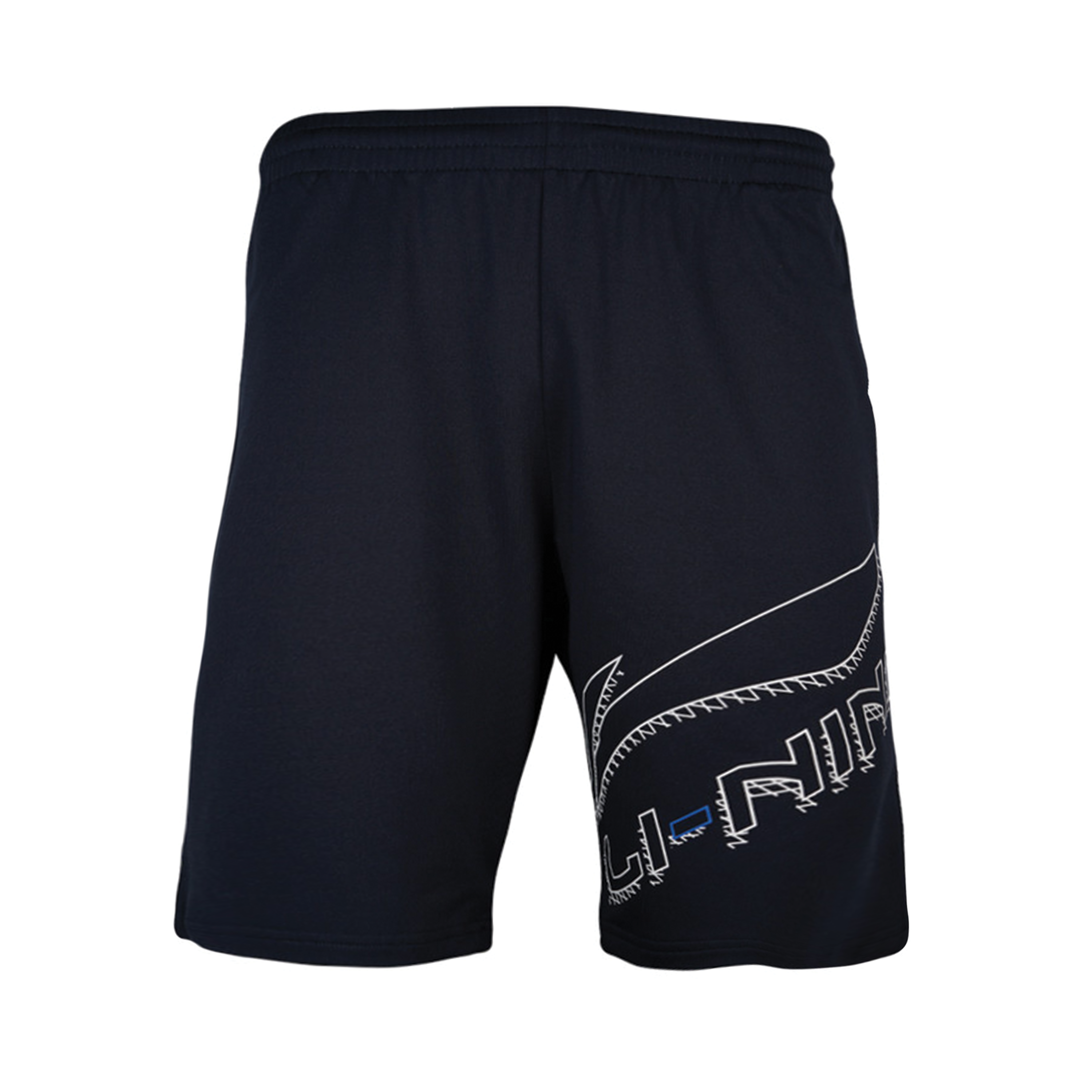 Li-Ning Badminton Sports Shorts AKSSC69-3 Navy MEN'S