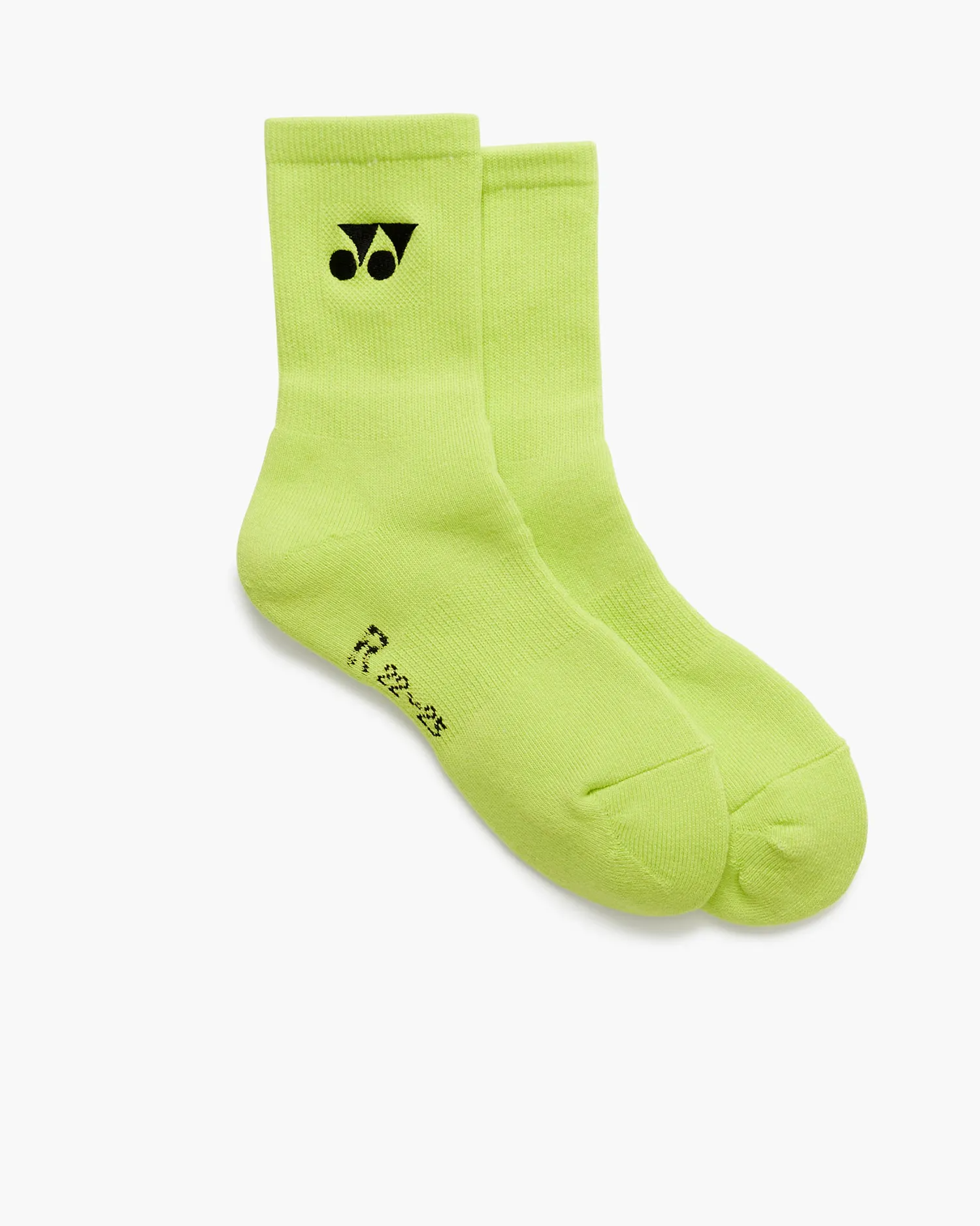 Yonex Sport Crew Socks (Made in Japan) 19120YX Fresh Lime