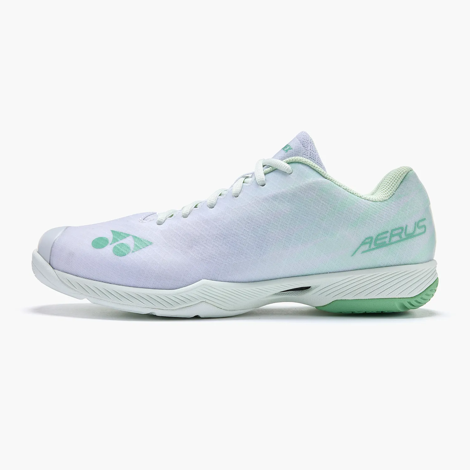Yonex Power Cushion Aerus Z WIDE Gen2 Badminton Shoes (White/ Green) UNISEX