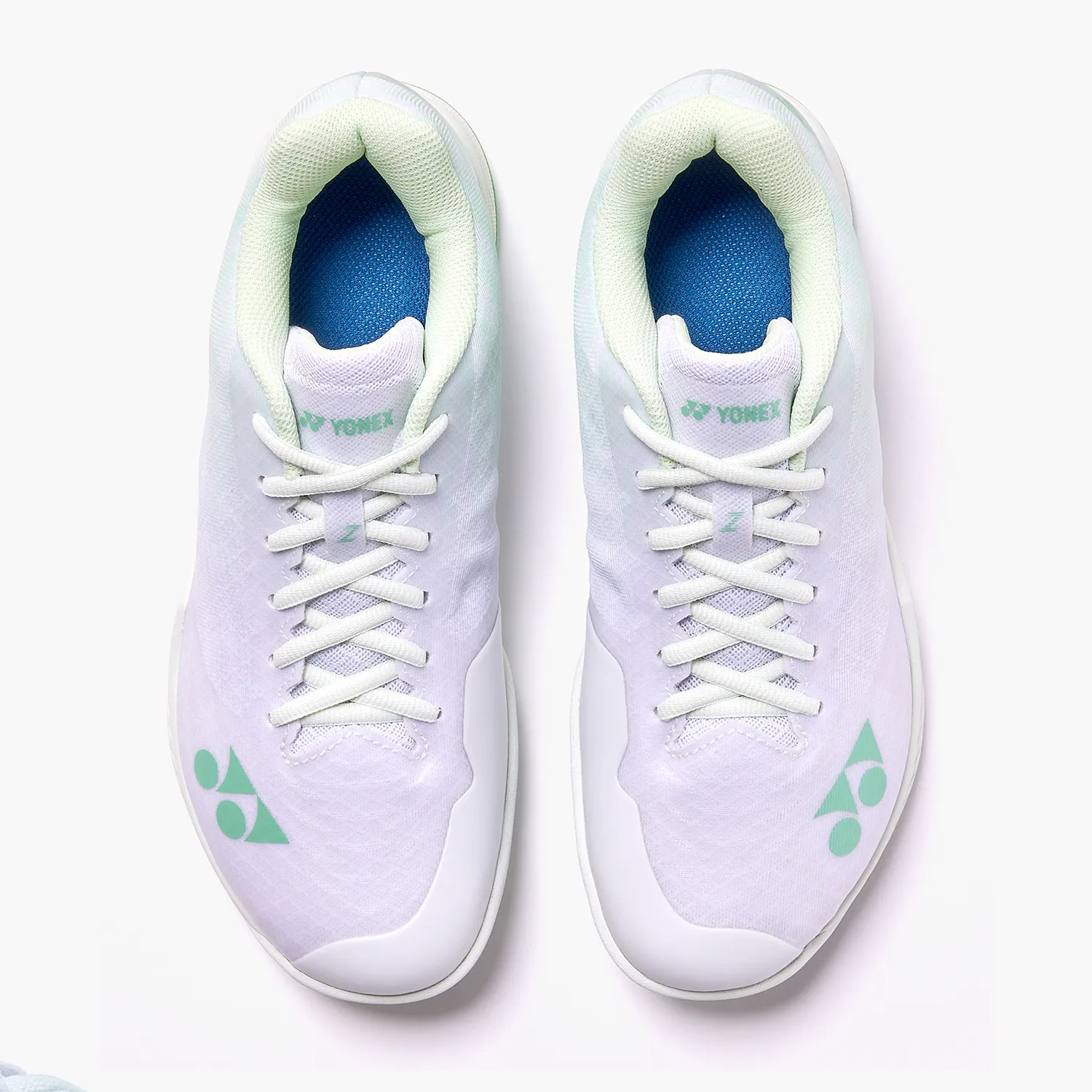 Yonex Power Cushion Aerus Z WIDE Gen2 Badminton Shoes (White/ Green) UNISEX