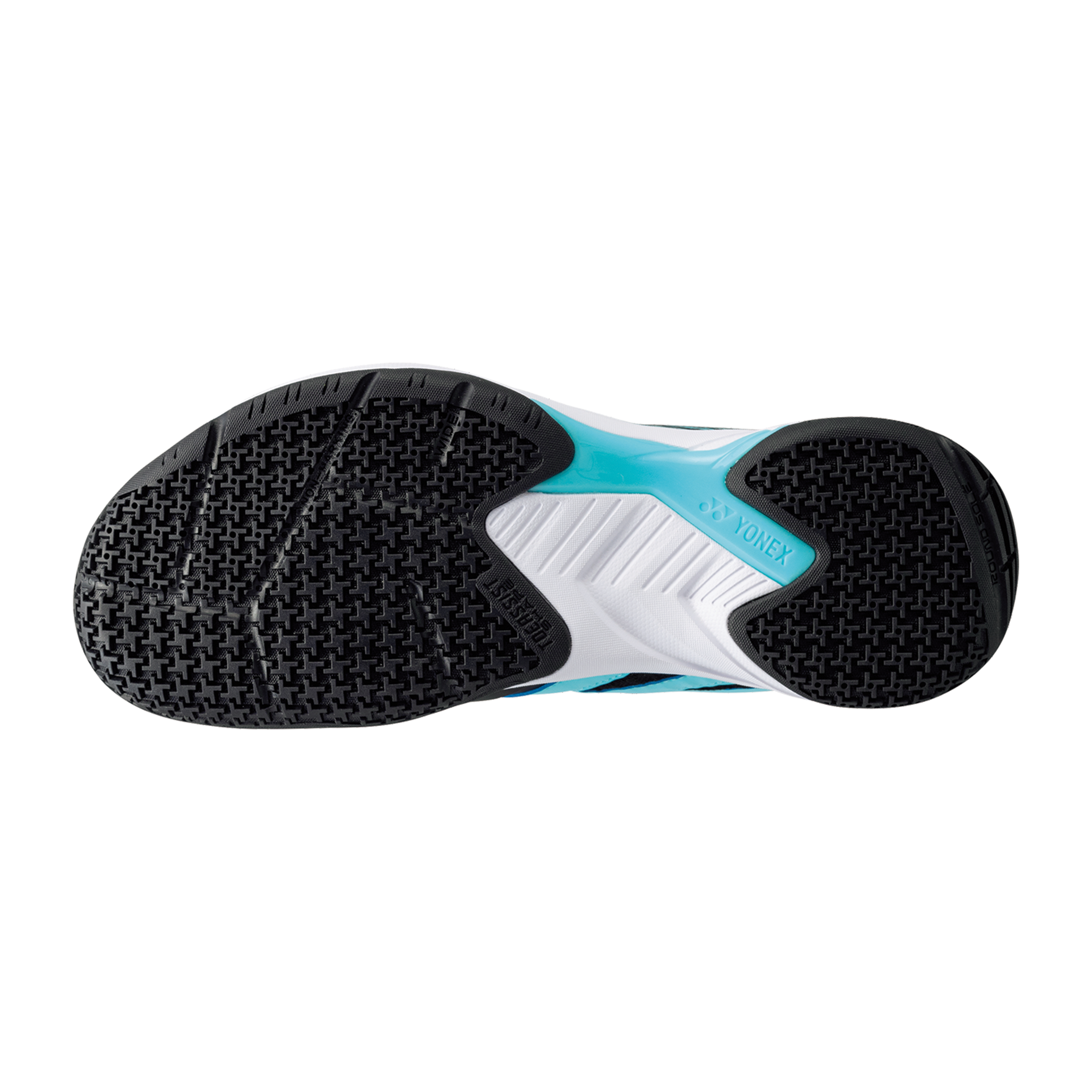 Yonex Power Cushion Cascade Accel WIDE Badminton Shoes Black/ IceBlue MEN'S