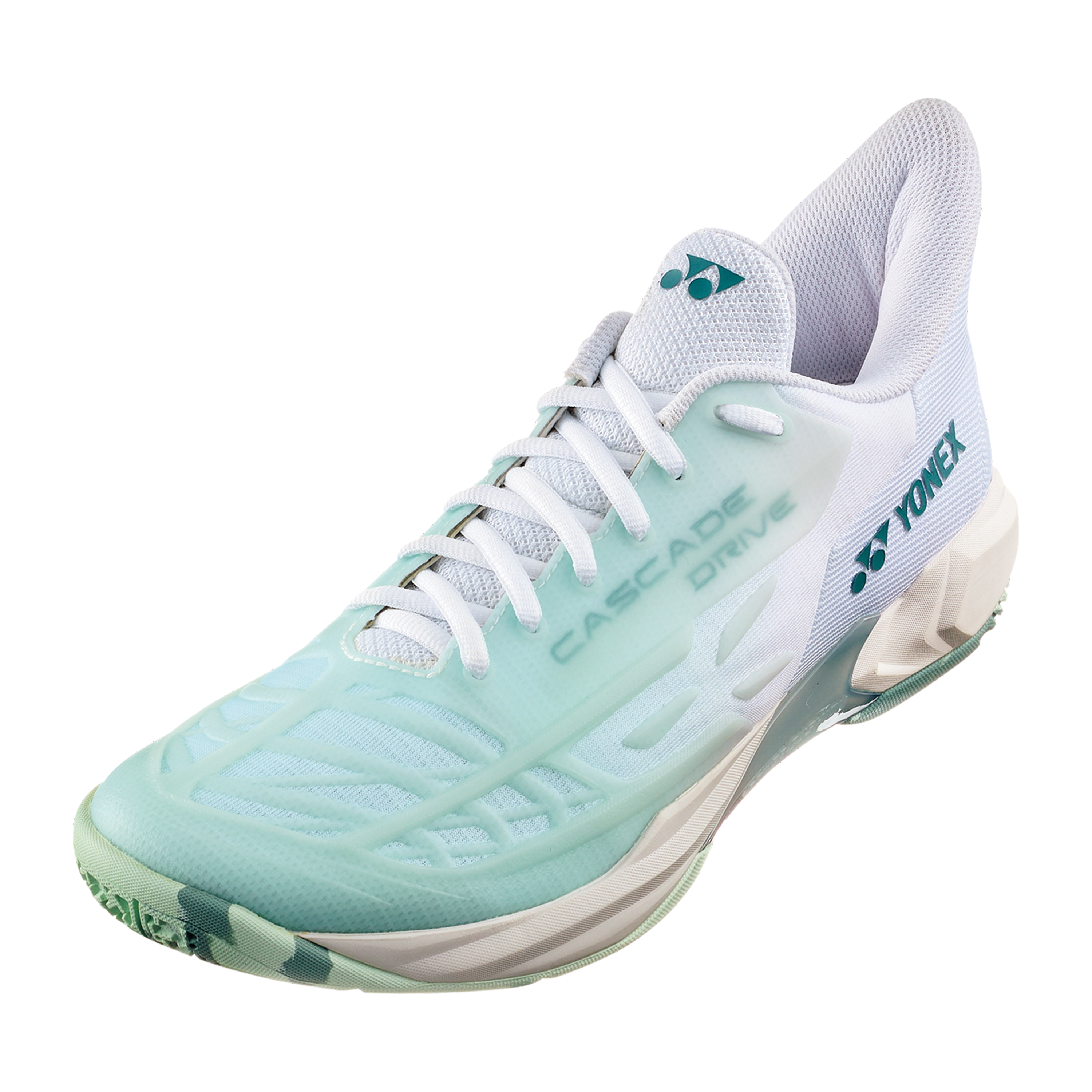 Yonex Power Cushion Cascade Drive Gen2 Badminton Shoes White/ Green UNISEX