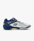 Yonex Power Cushion 65Z VA Badminton Shoes (Silver/ Navy) MEN'S
