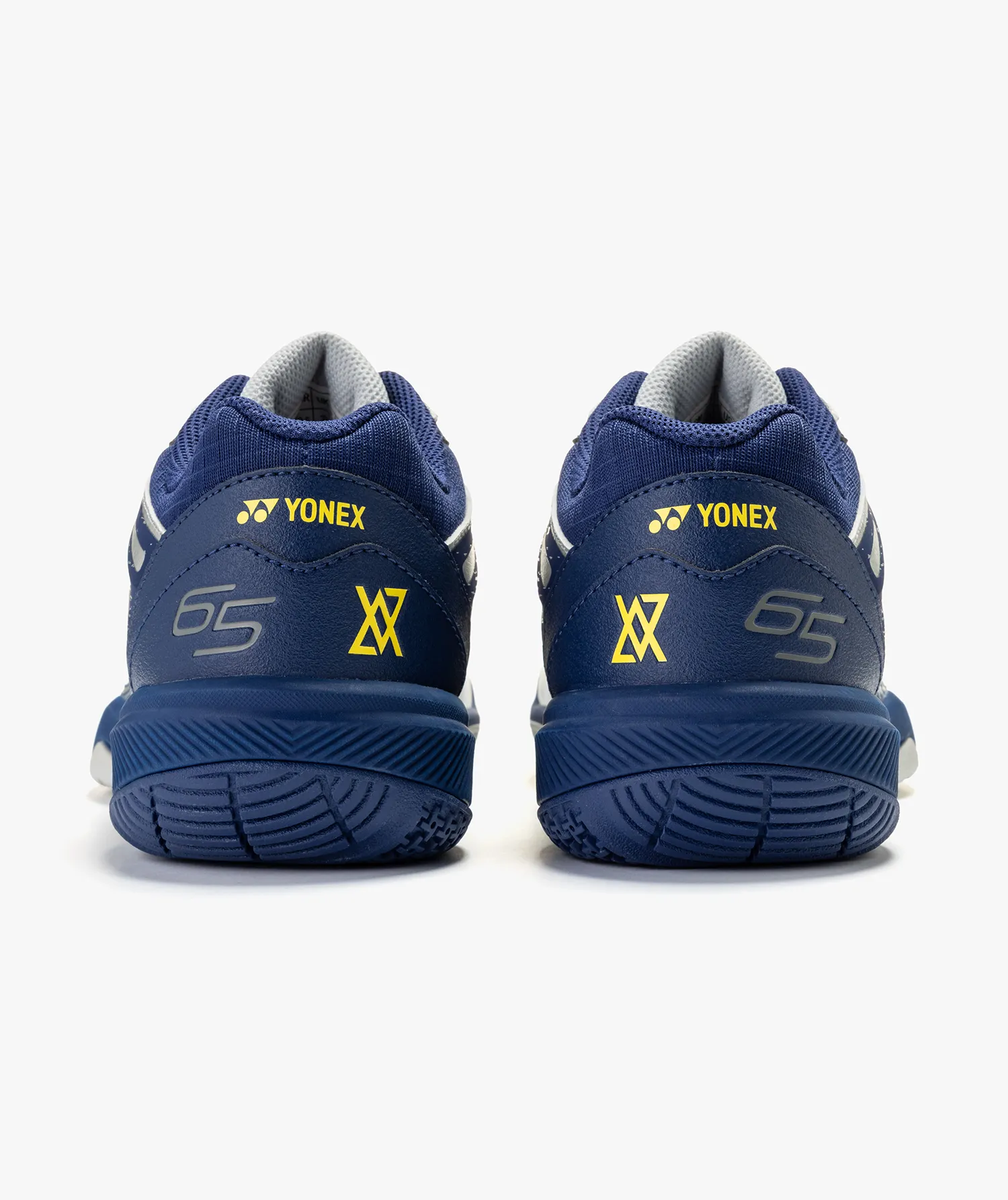 Yonex Power Cushion 65Z VA Badminton Shoes (Silver/ Navy) MEN'S