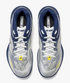 Yonex Power Cushion 65Z VA Badminton Shoes (Silver/ Navy) MEN'S