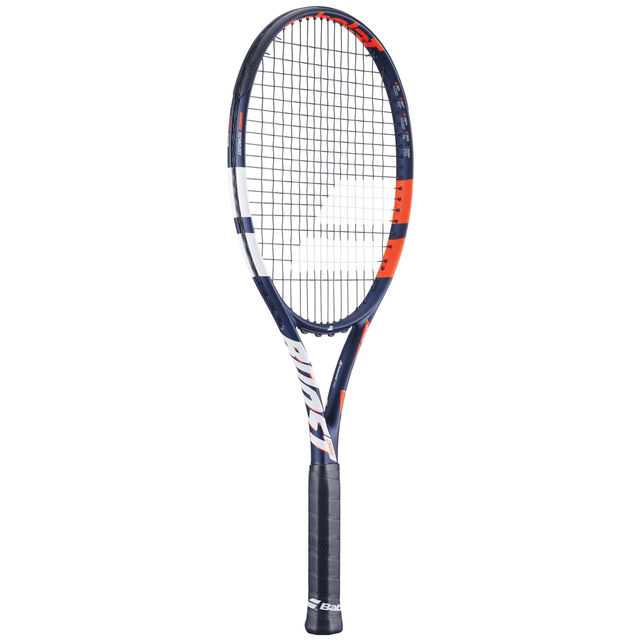 Babolat Boost Drive Tennis Racquet (Blue/ Orange) 260g (Ready to Go) - 2G SPORTS