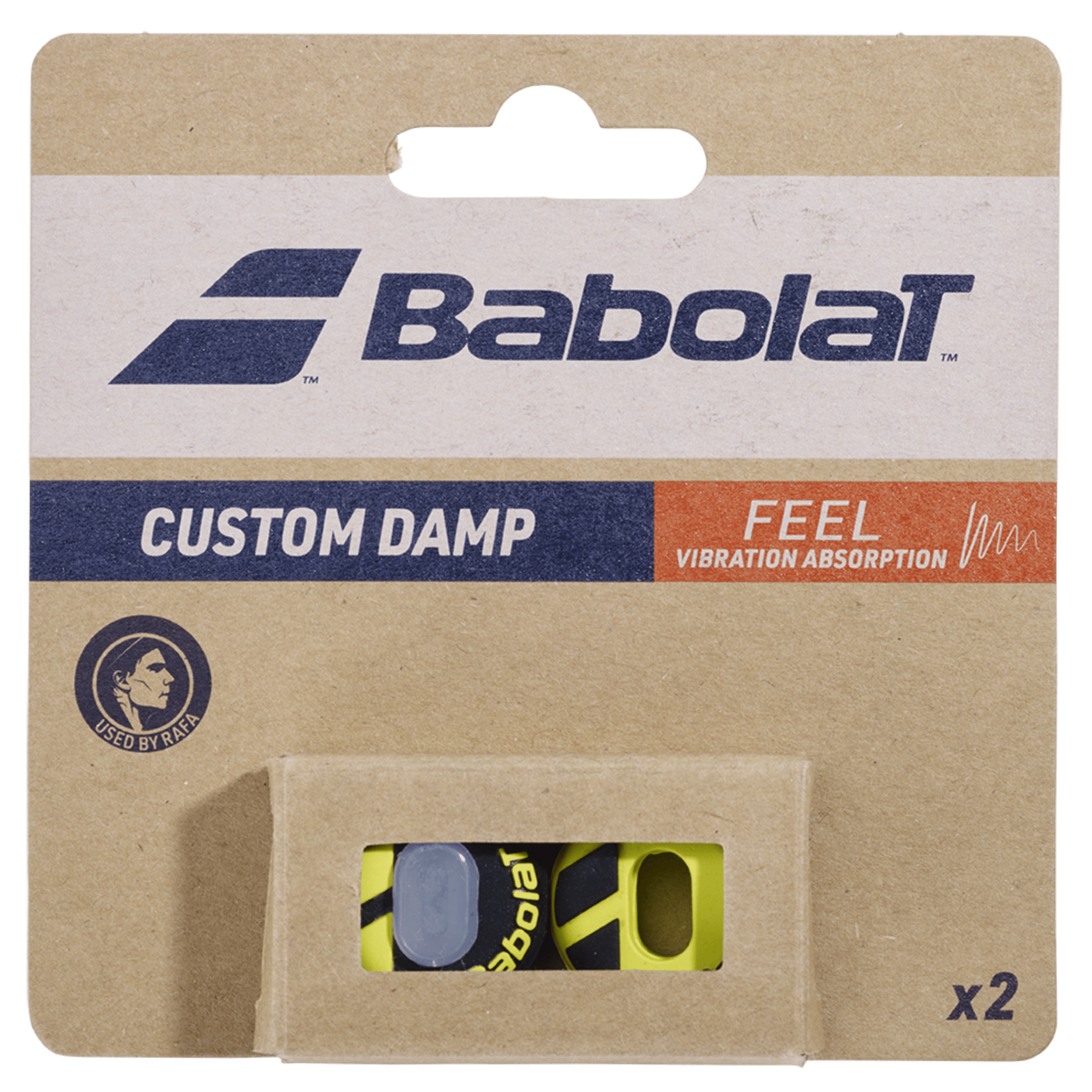 Babolat Custom Damp Vibration Dampener 2pcs - 2G SPORTS