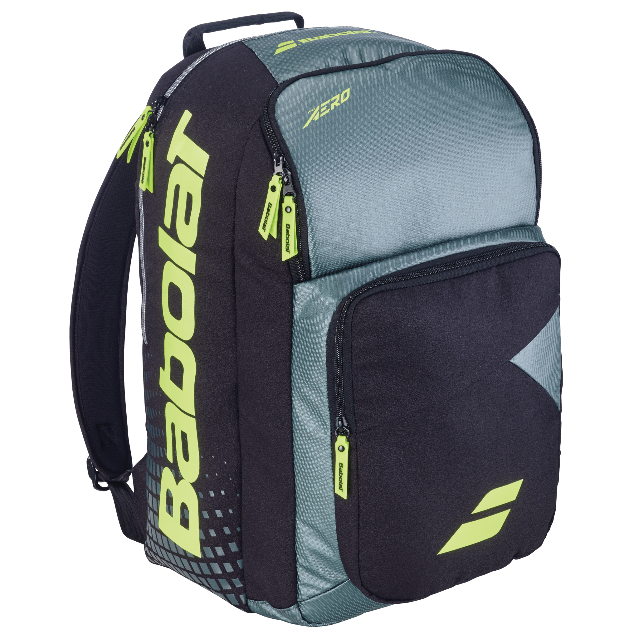 Babolat PA Backpack (Grey/ Yellow) - 2G SPORTS