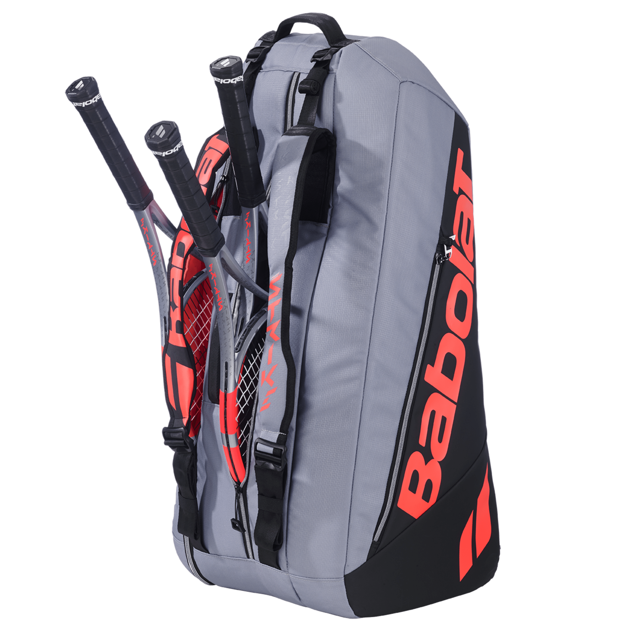 Babolat PS6 Racquet Bag (6pcs) (Carbon Grey) - 2G SPORTS