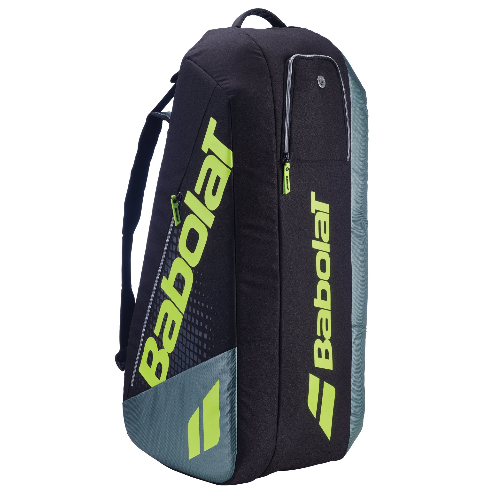 Babolat RH6 Racquet Bag (6pcs) (Grey/ Yellow) - 2G SPORTS