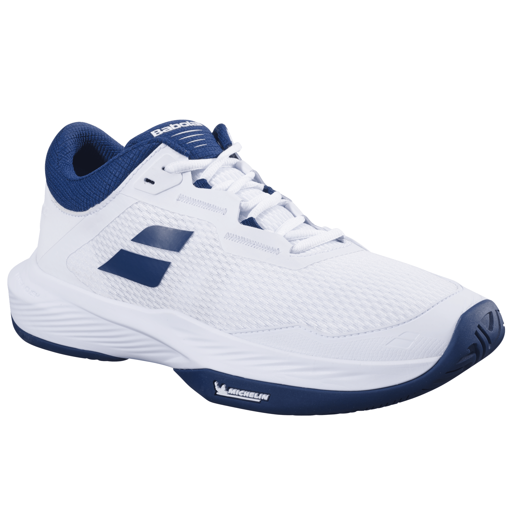 Babolat SFX 4 All-Court Tennis Shoes (White/ Blue) MEN'S - 2G SPORTS