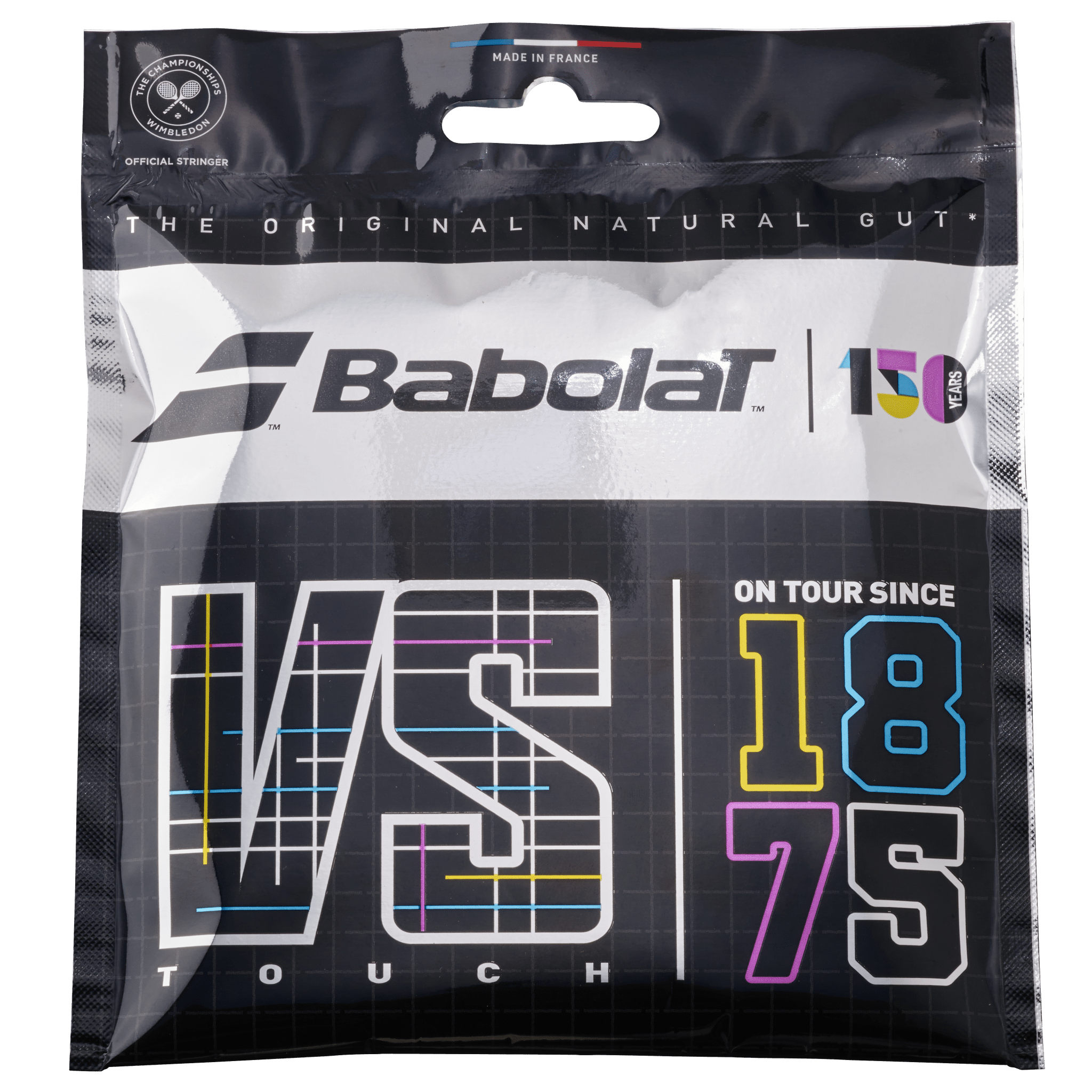 Babolat Touch VS 1.3 Nature Gut Tennis String 12M 150th ANNIVERSARY Edition Single Pack - 2G SPORTS