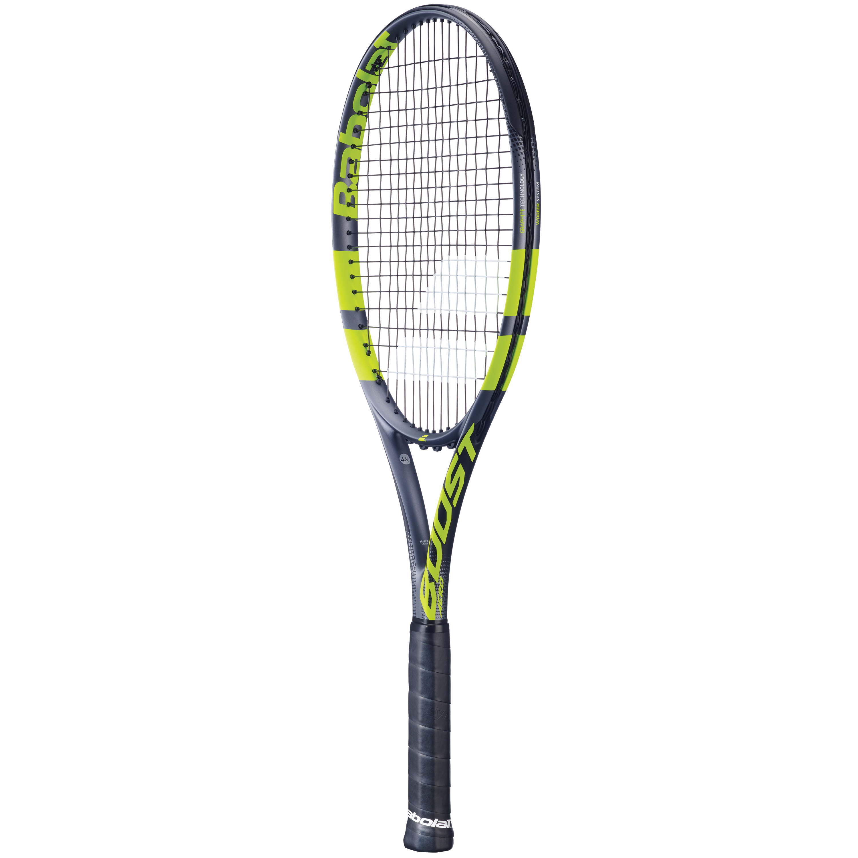 Babolat Boost Aero 2026 Tennis Racquet 260g Grey/ Yellow (Ready to Go)