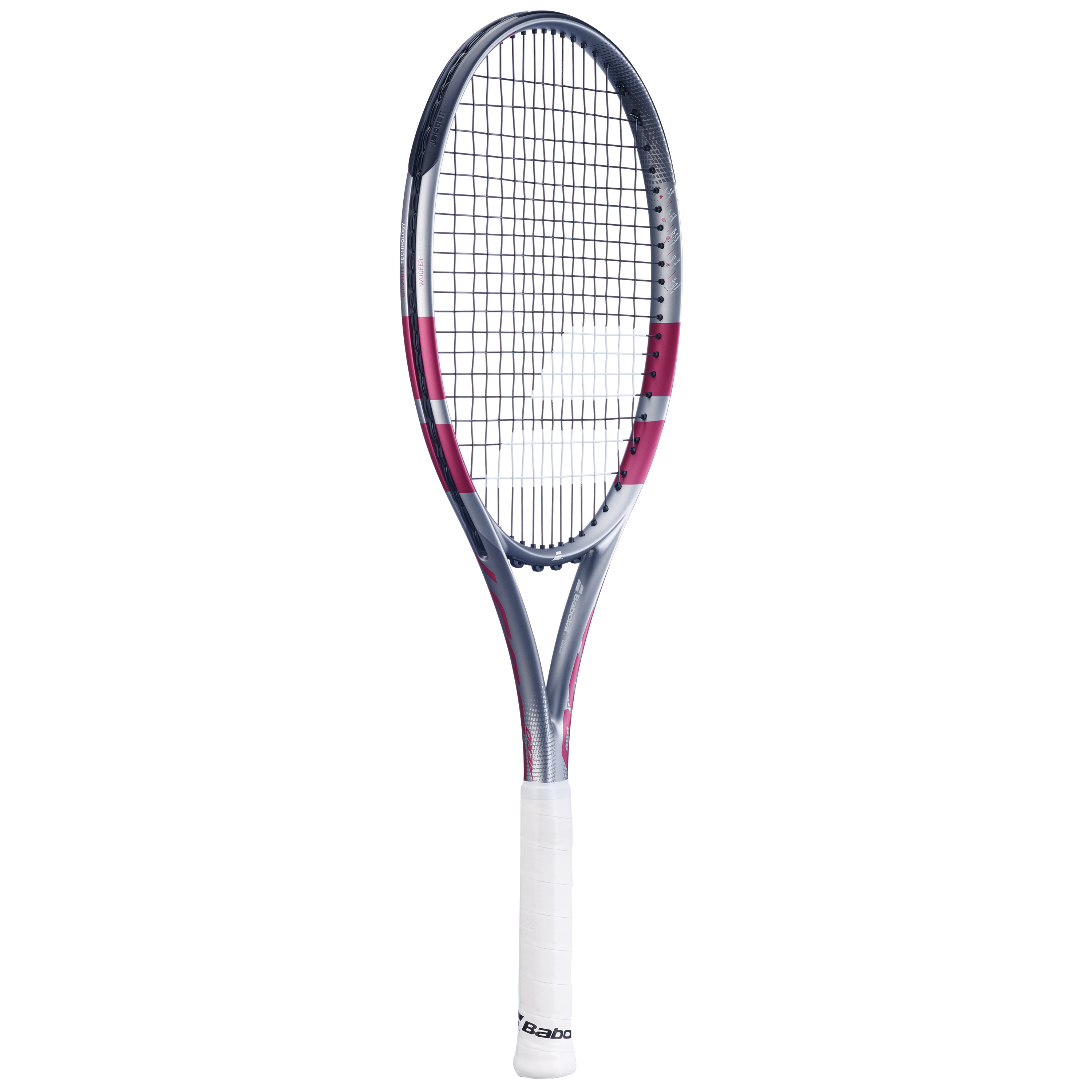 Babolat Boost Aero 2026 Tennis Racquet Grey/ Pink 260g (Ready to Go) (Preorder)