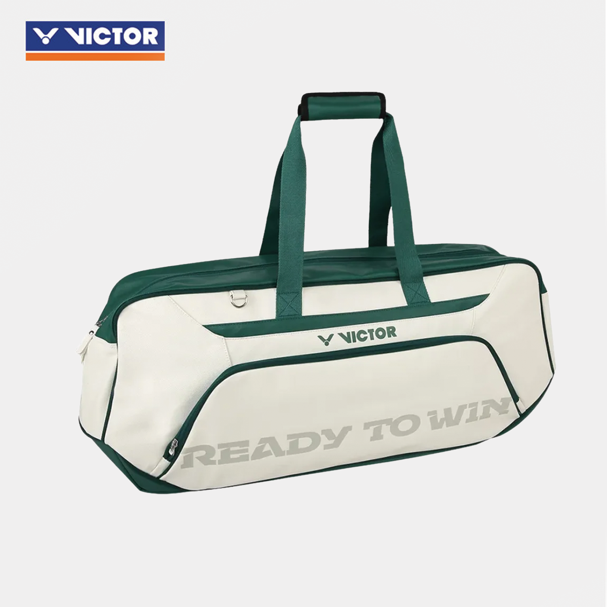 Victor Badminton Tournament Bag (6pcs) BR5618 LG (White/ Green)