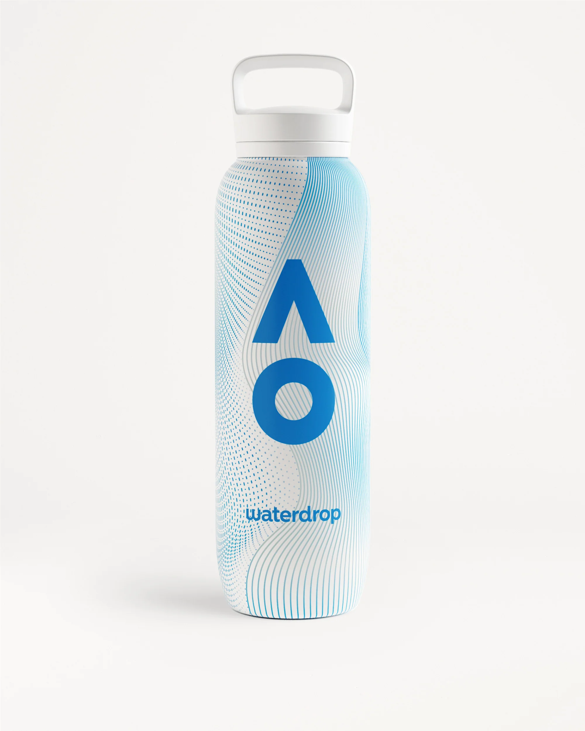 Waterdrop® Australian Open Official Player Bottle 2027 1L (White)