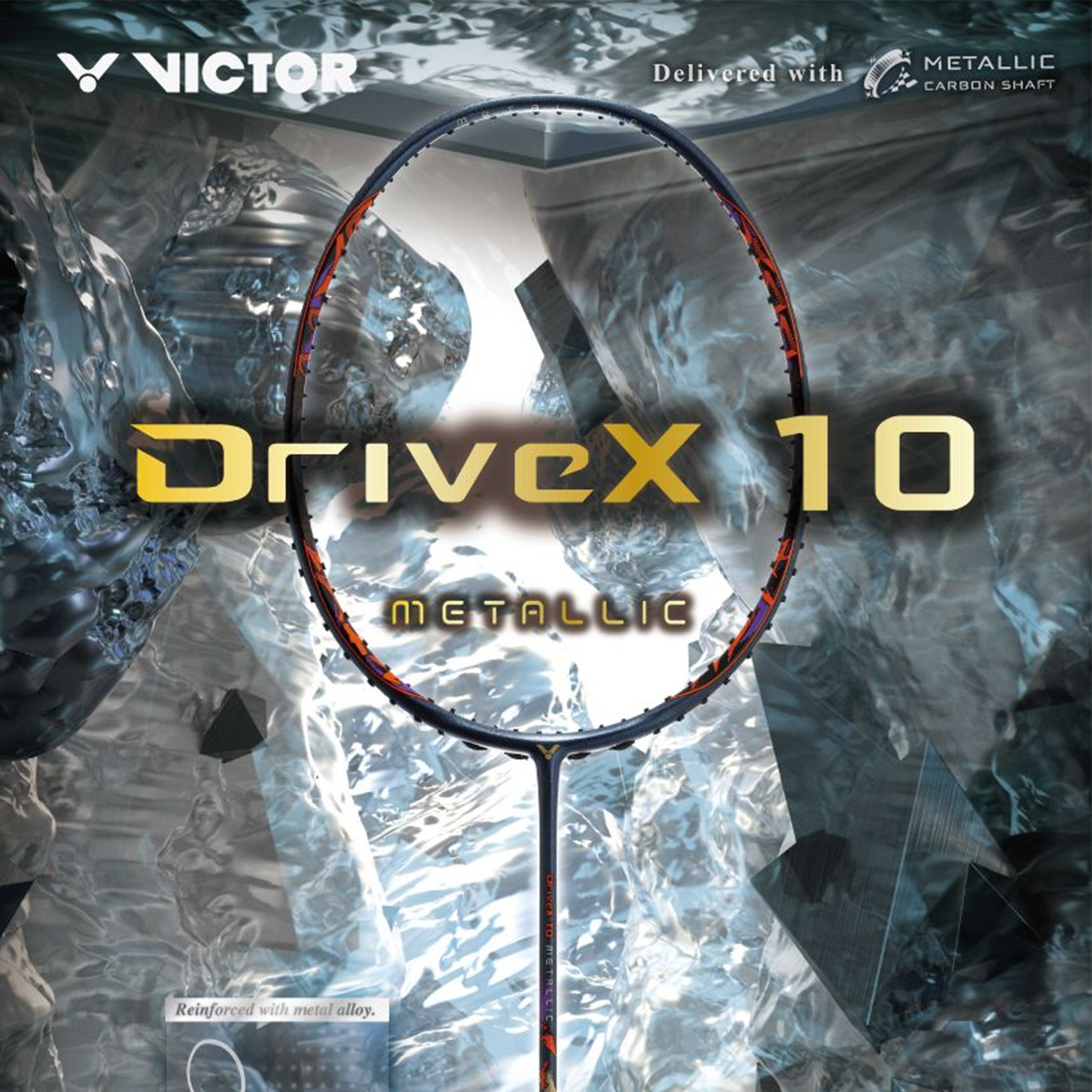 Victor DriveX 10 Metallic Badminton Racquet