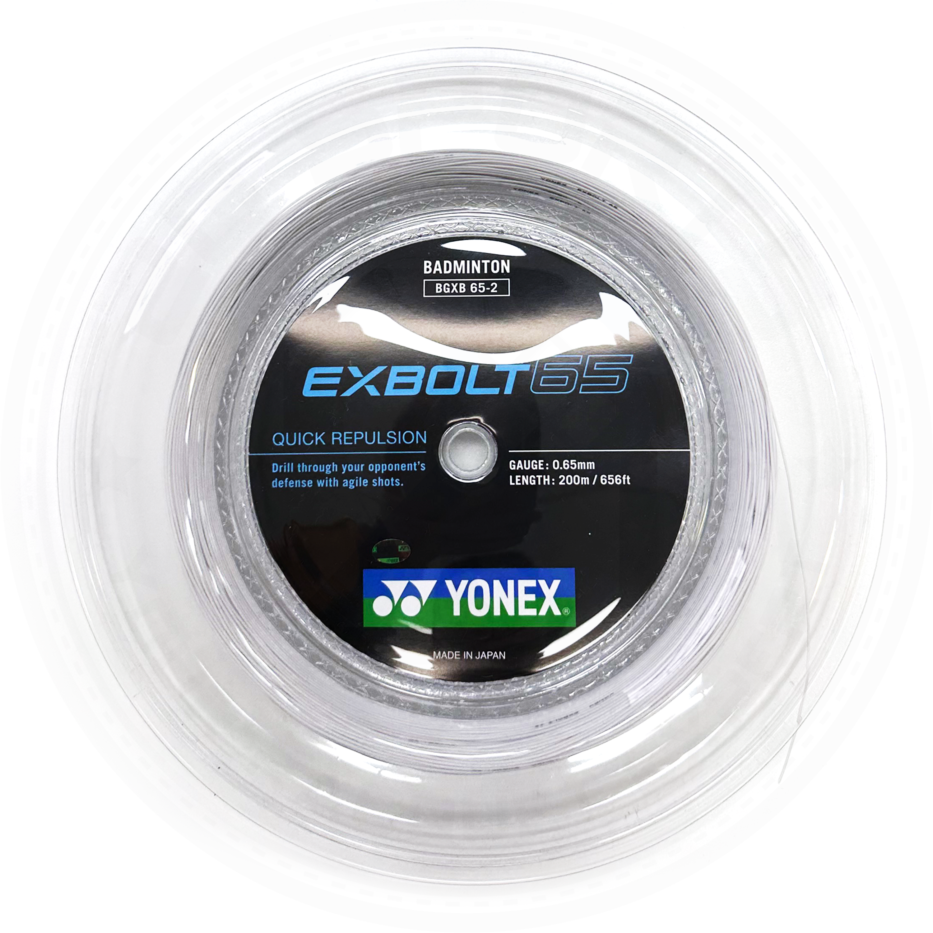 Yonex BG EXBOLT 65 Badminton String 200M