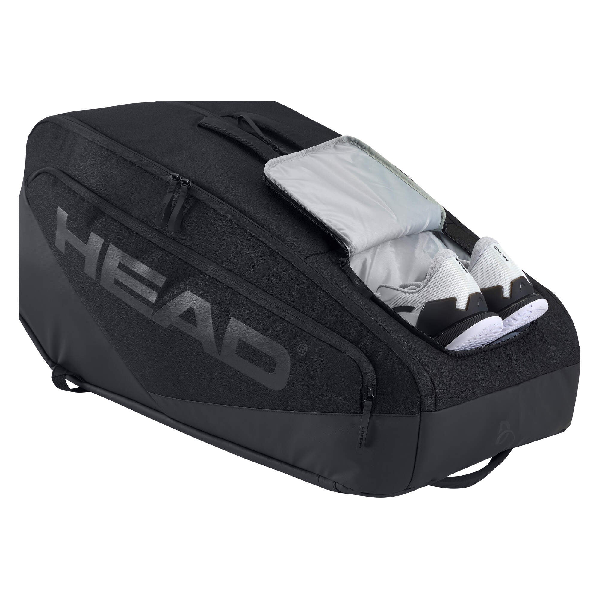 Head DJOKOVIC PRO X Racquet Bag XL (12pcs) BK (Black) - 2G SPORTS