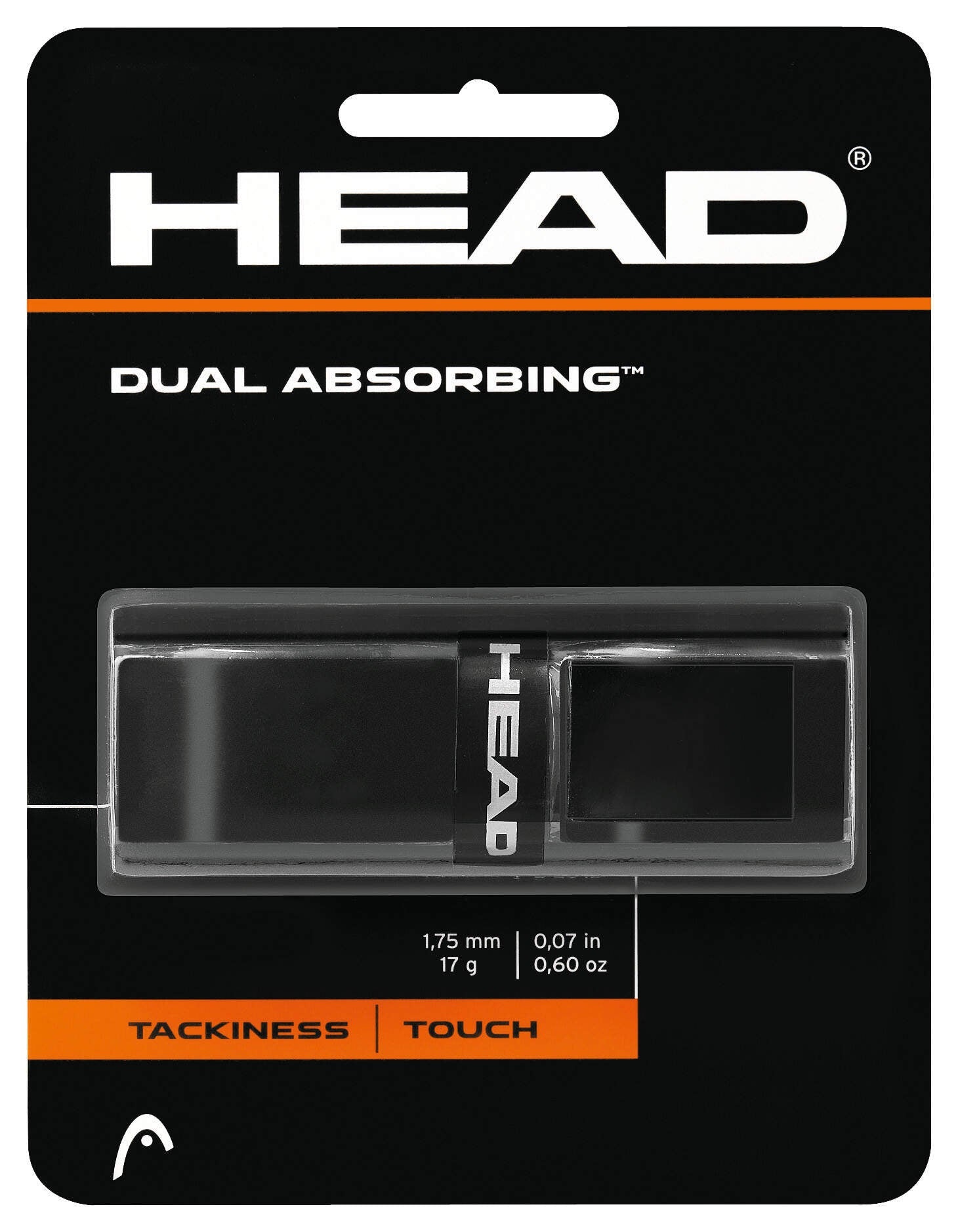 Head Dual Absorbing Replacement Grip 1pc Pack - 2G SPORTS