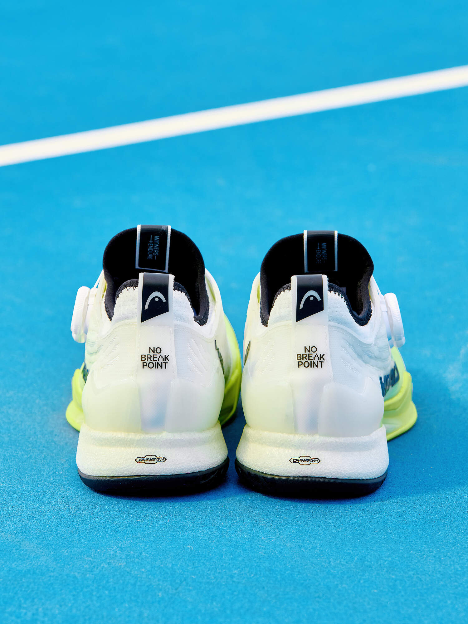 Head Endure Pro BOA All-Court Tennis Shoes (White/ Yellow) MEN'S (Clearance) - 2G SPORTS