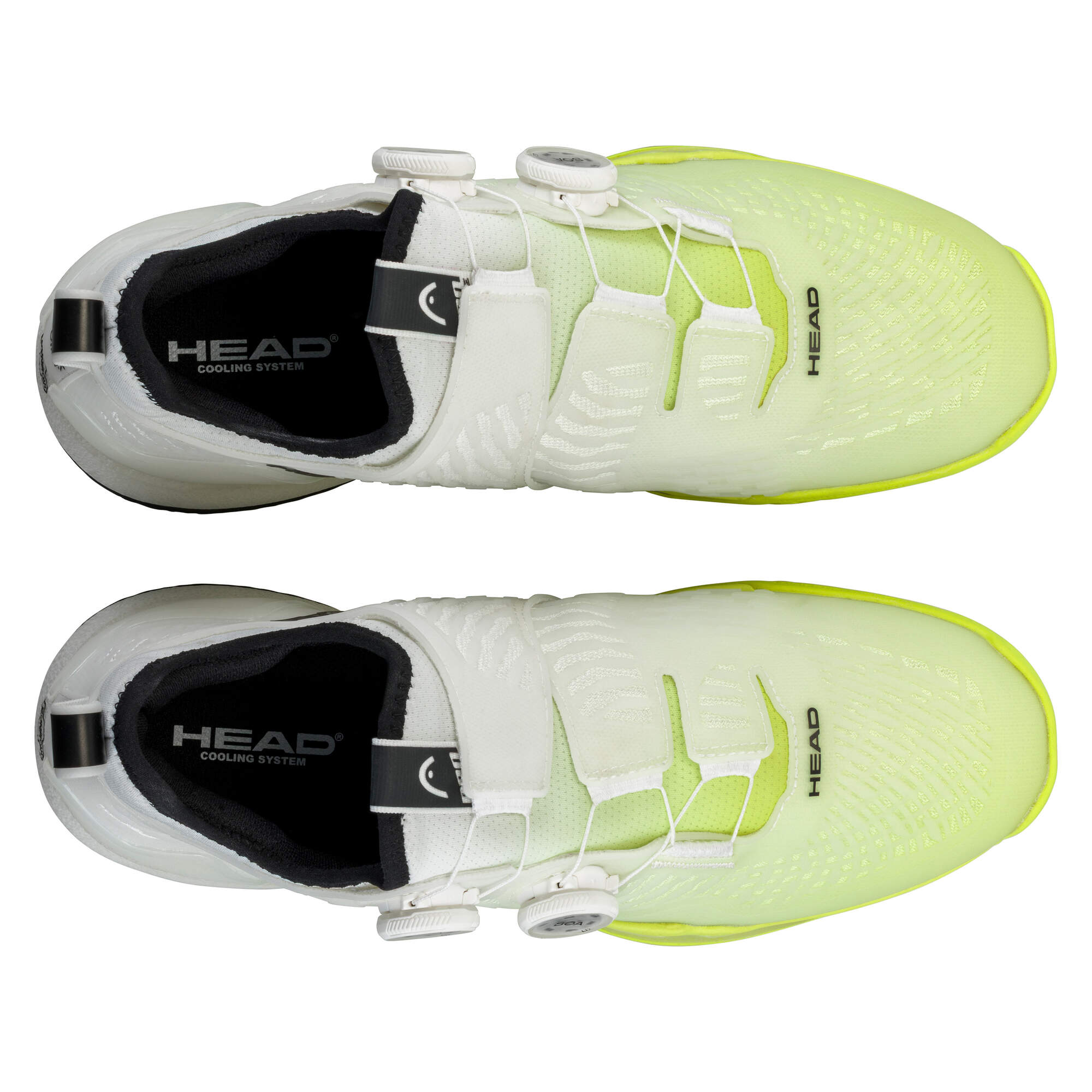 Head Endure Pro BOA All-Court Tennis Shoes (White/ Yellow) MEN'S (Clearance) - 2G SPORTS