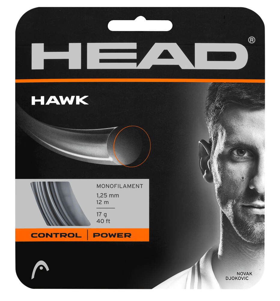 Head Hawk 1.25 Tennis String Single Pack - 2G SPORTS