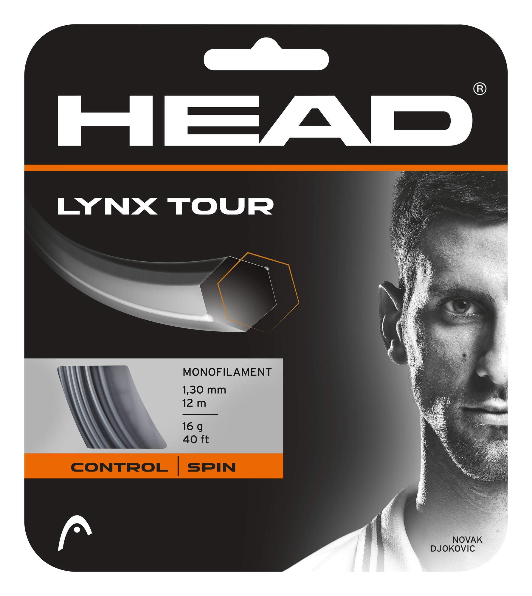 Head Lynx Tour Set 1.25 Tennis String Single Pack - 2G SPORTS