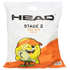 Head Stage 2 Orange 72 Tennis Ball Polybag - 2G SPORTS
