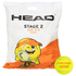 Head Stage 2 Orange 72 Tennis Ball Polybag - 2G SPORTS