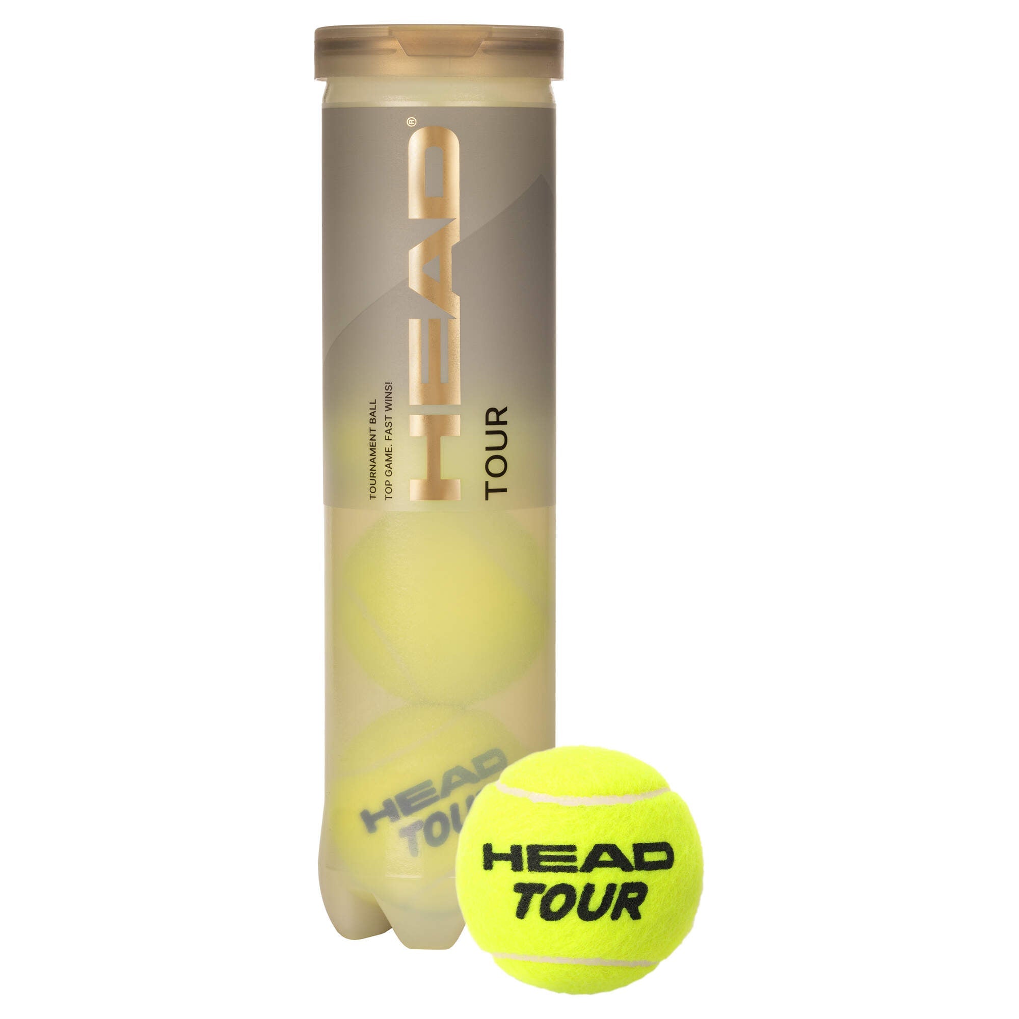 Head TOUR 4 Ball Can Tennis Balls - 2G SPORTS
