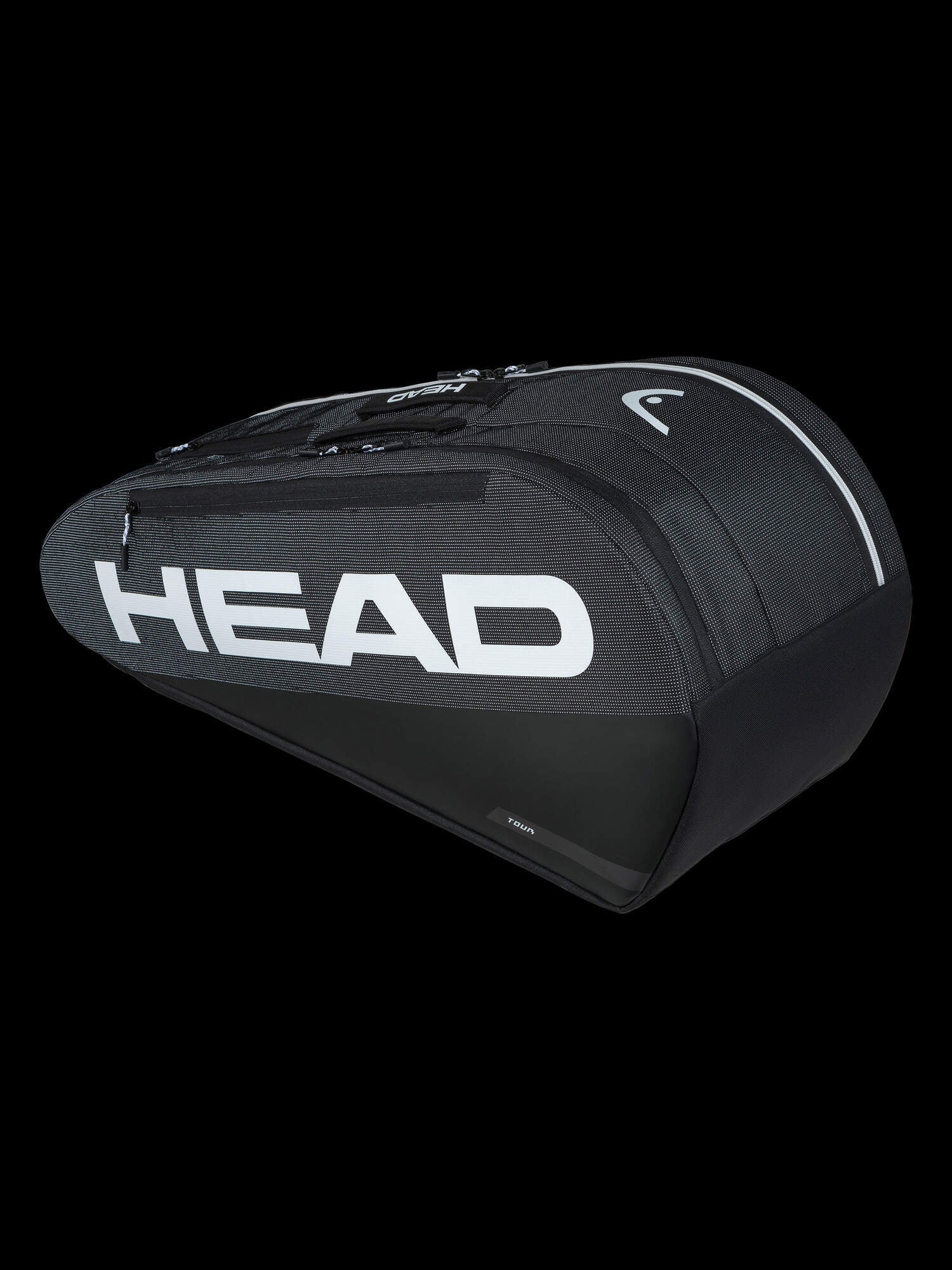 Head TOUR Racquet Bag M (6pcs) BK (Black) - 2G SPORTS
