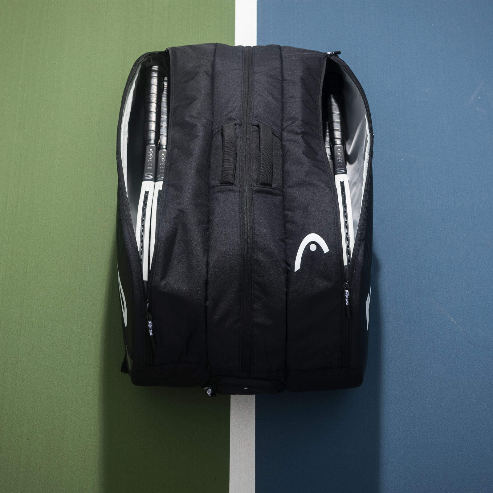Head TOUR Racquet Bag XL (12pcs) BKWH (Black) - 2G SPORTS