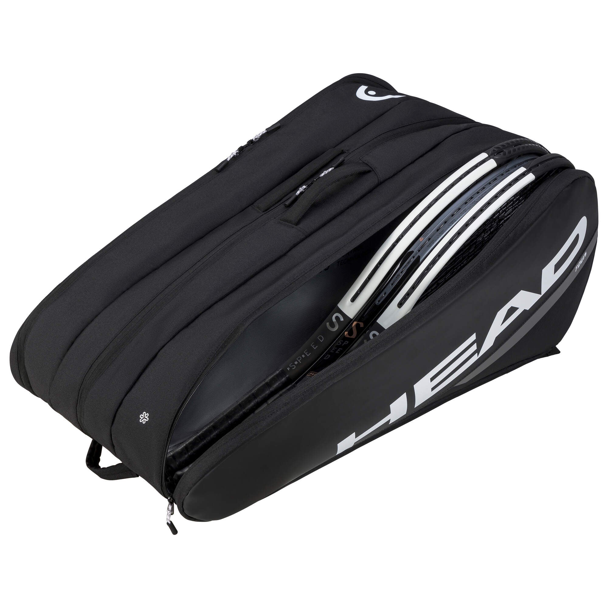 Head TOUR Racquet Bag XL (12pcs) BKWH (Black) - 2G SPORTS