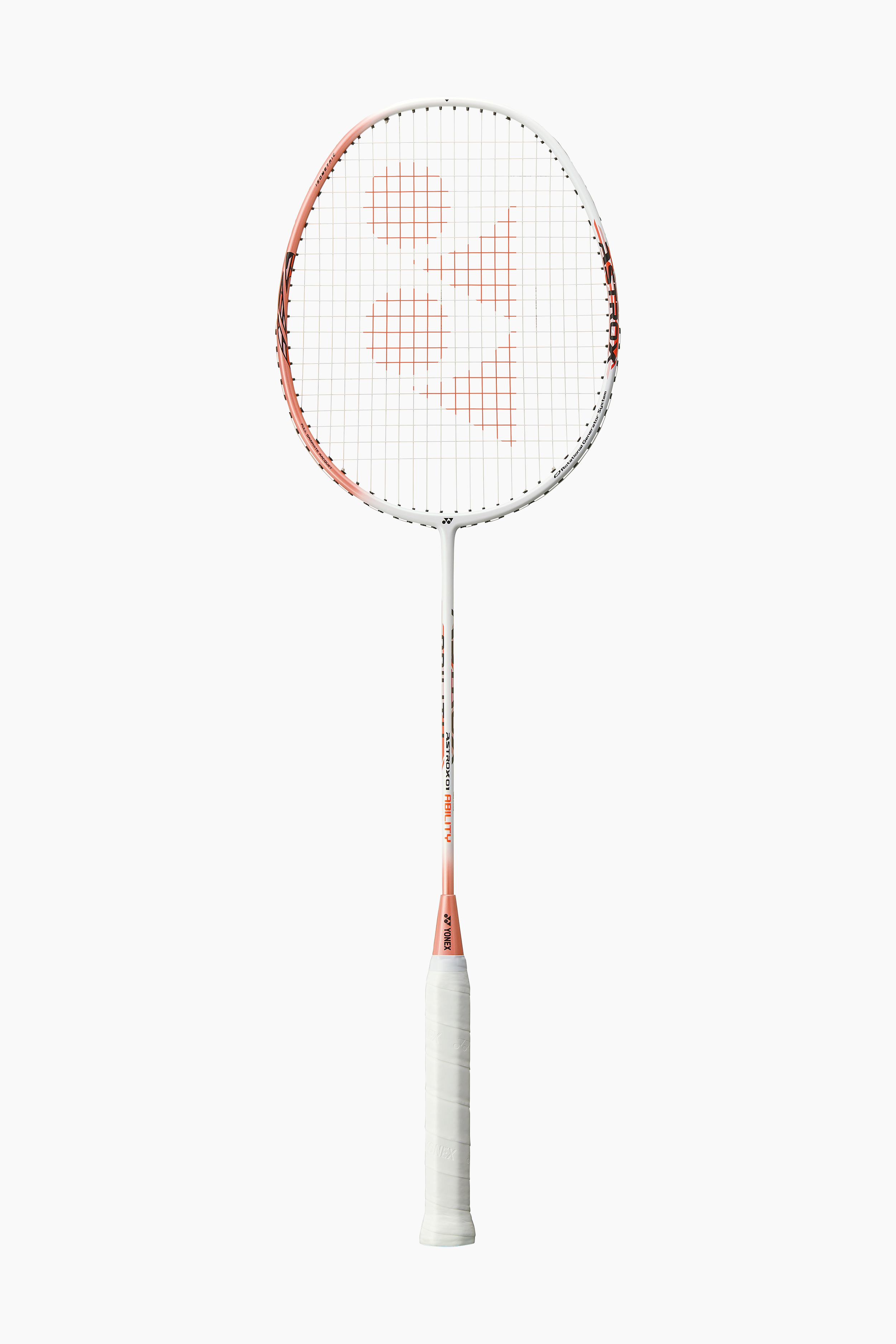 Yonex Astrox 01 Ability Badminton Racquet White/ Pink (Ready to Go)