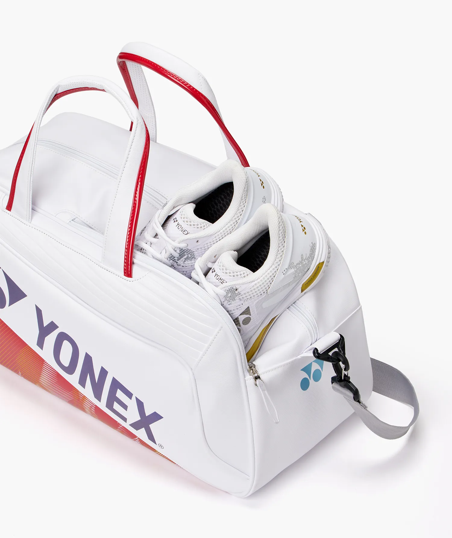 Yonex Expert Badminton/ Tennis Boston Bag BA02611EX (White)