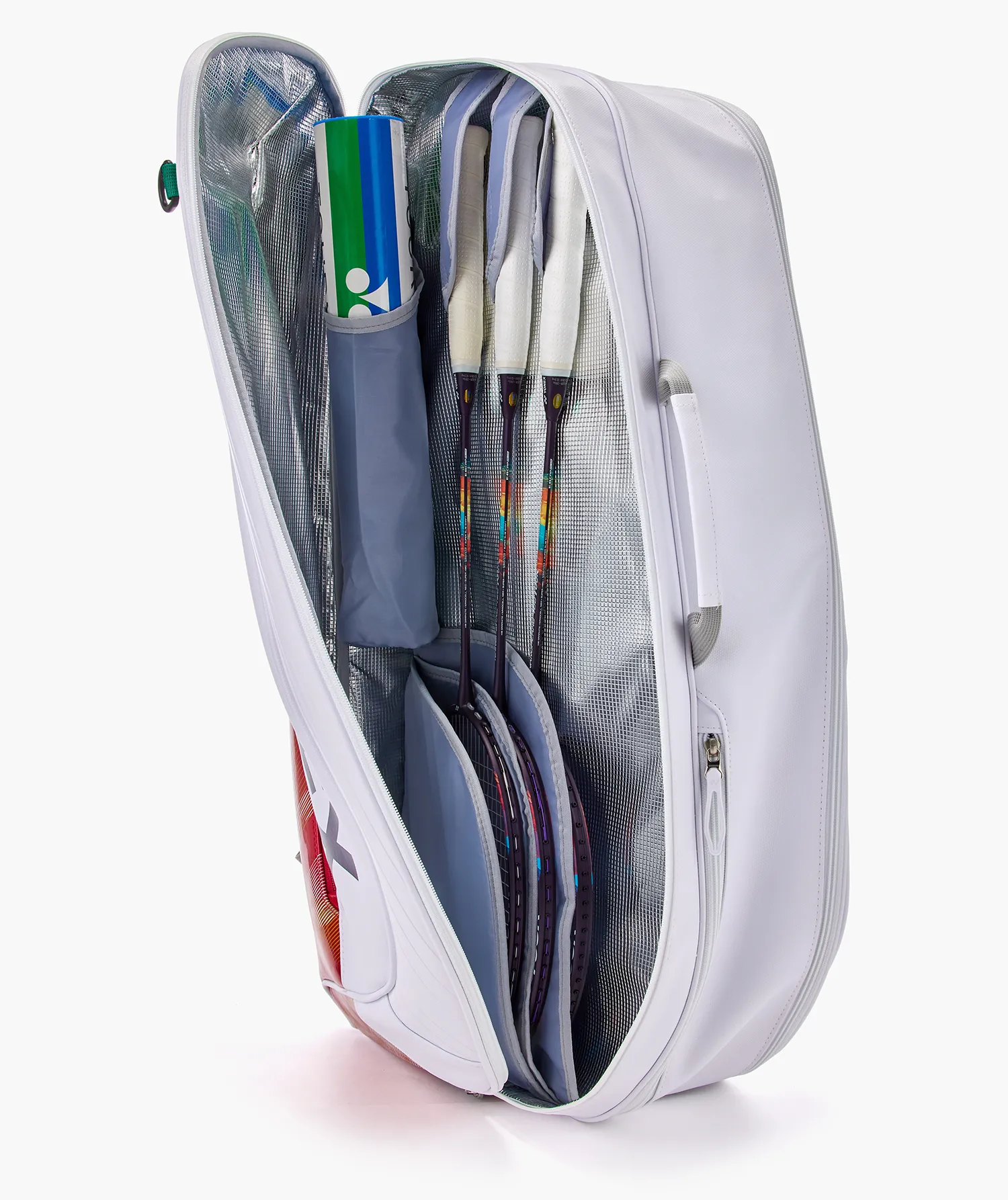 Yonex Expert Badminton/ Tennis Racquet Bag (6pcs) BA02626EX (White)