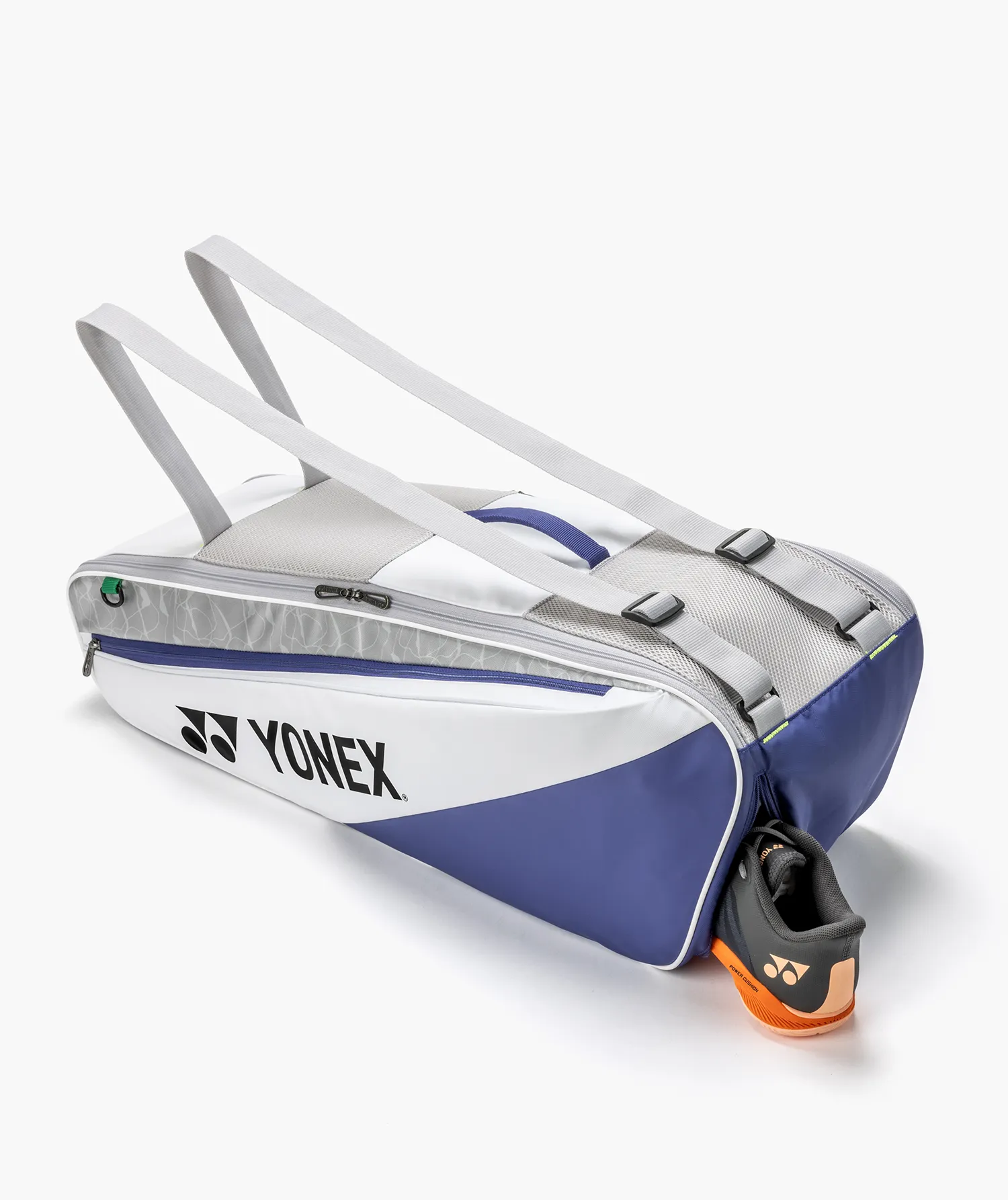Yonex Club Series Badminton Racquet Bag (6pcs) BA52526EX (White/ Blue)