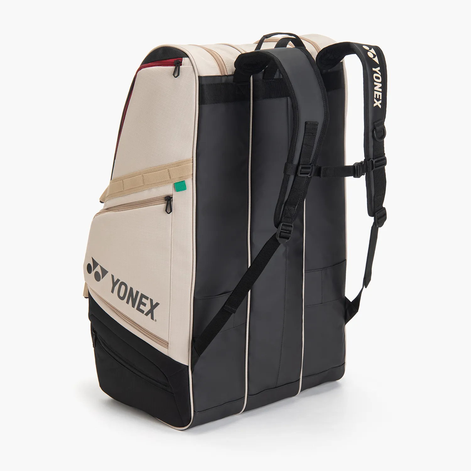 Yonex Gearlogic Racquet Badminton/ Tennis Sports Bag (12pcs) BA726212EX Beige