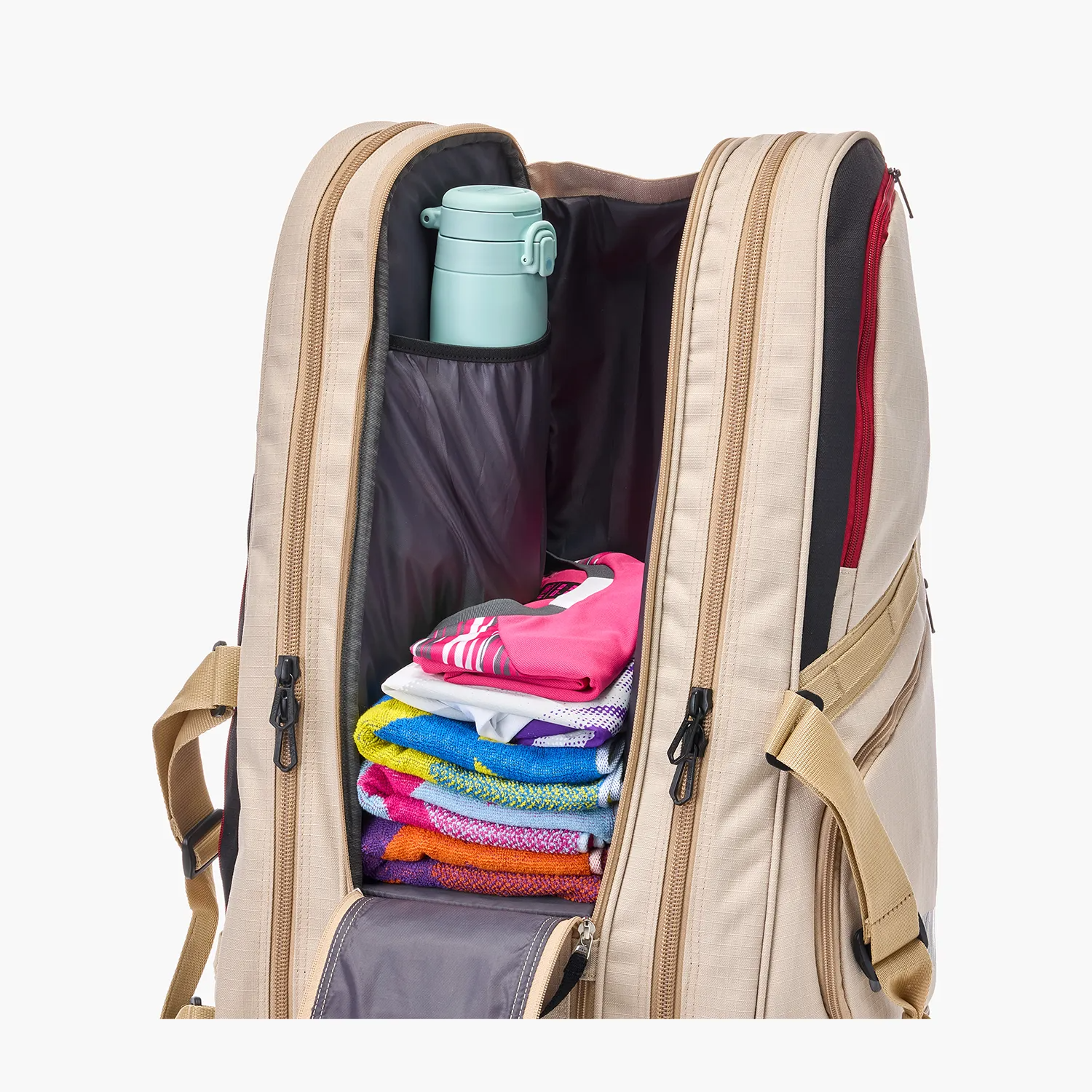 Yonex Gearlogic Racquet Badminton/ Tennis Sports Bag (9pcs) BA72629EX Beige