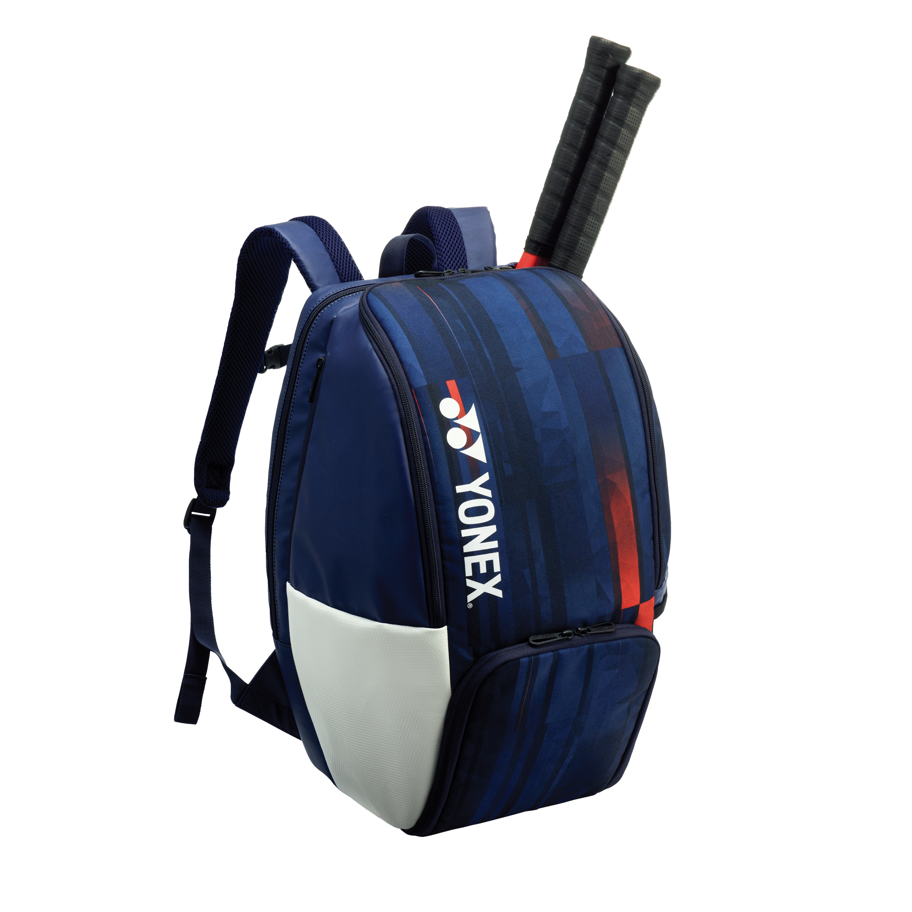 Yonex 2024 Limited Pro Badminton Backpack BA12PAEX White/ Navy/ Red