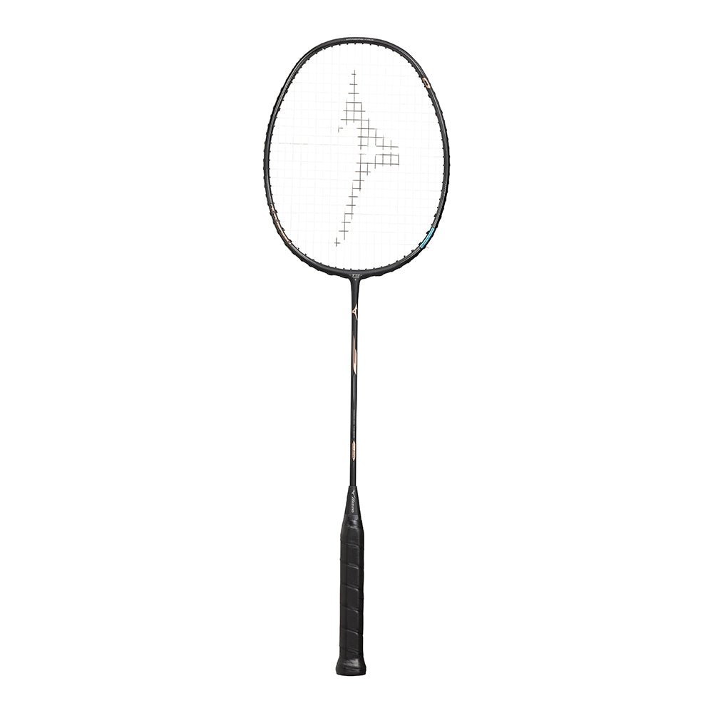 Mizuno Acrospeed 0 (Made in Japan) Badminton Racquet (Black/ Rose Gold) (UNSTRUNG) - 2G SPORTS