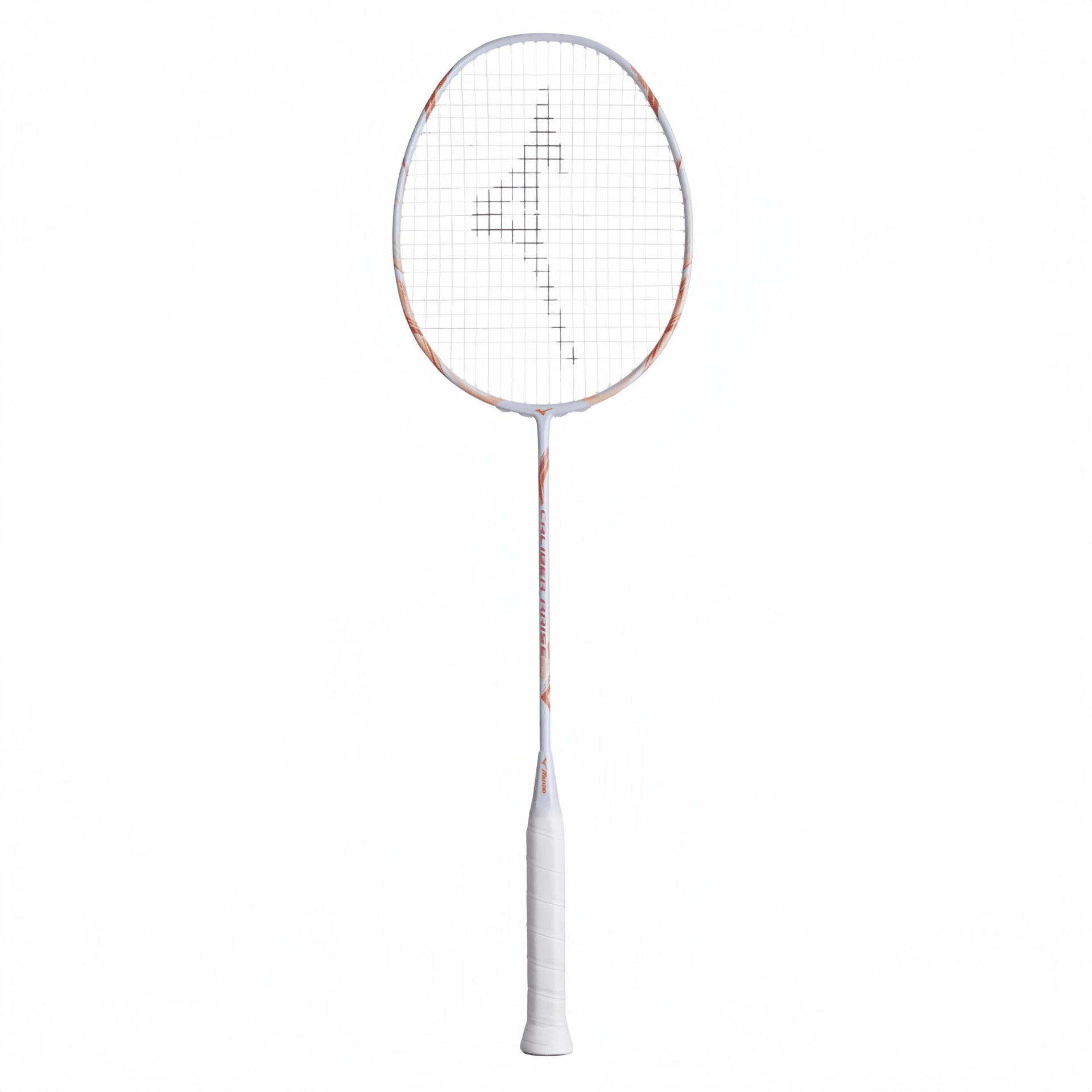 Mizuno Caliber Raise Badminton Racquet White/ Pink (Ready to Go) - 2G SPORTS