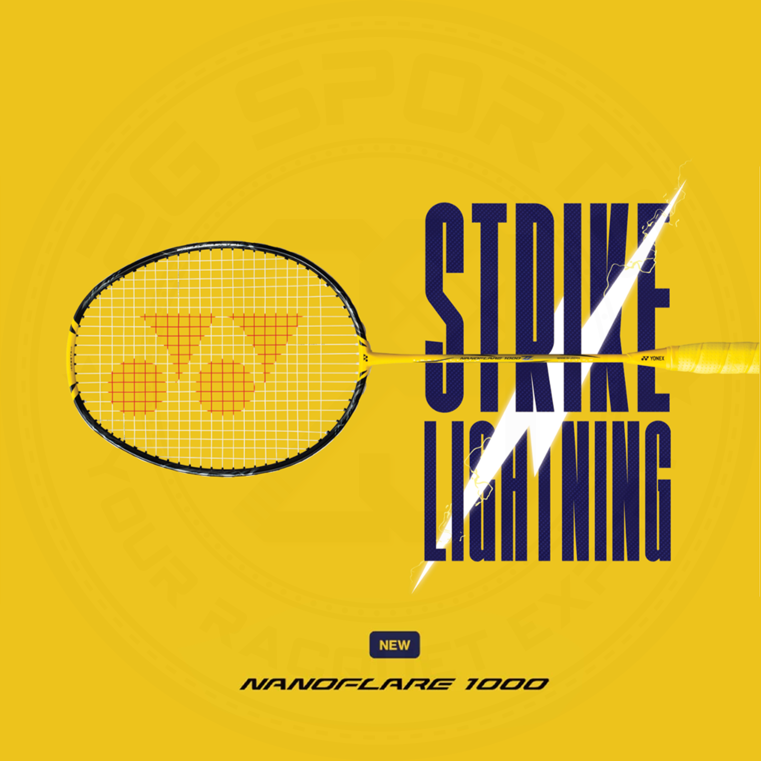 Yonex Nanoflare 1000Z Badminton Racquet 3U(88g)G5